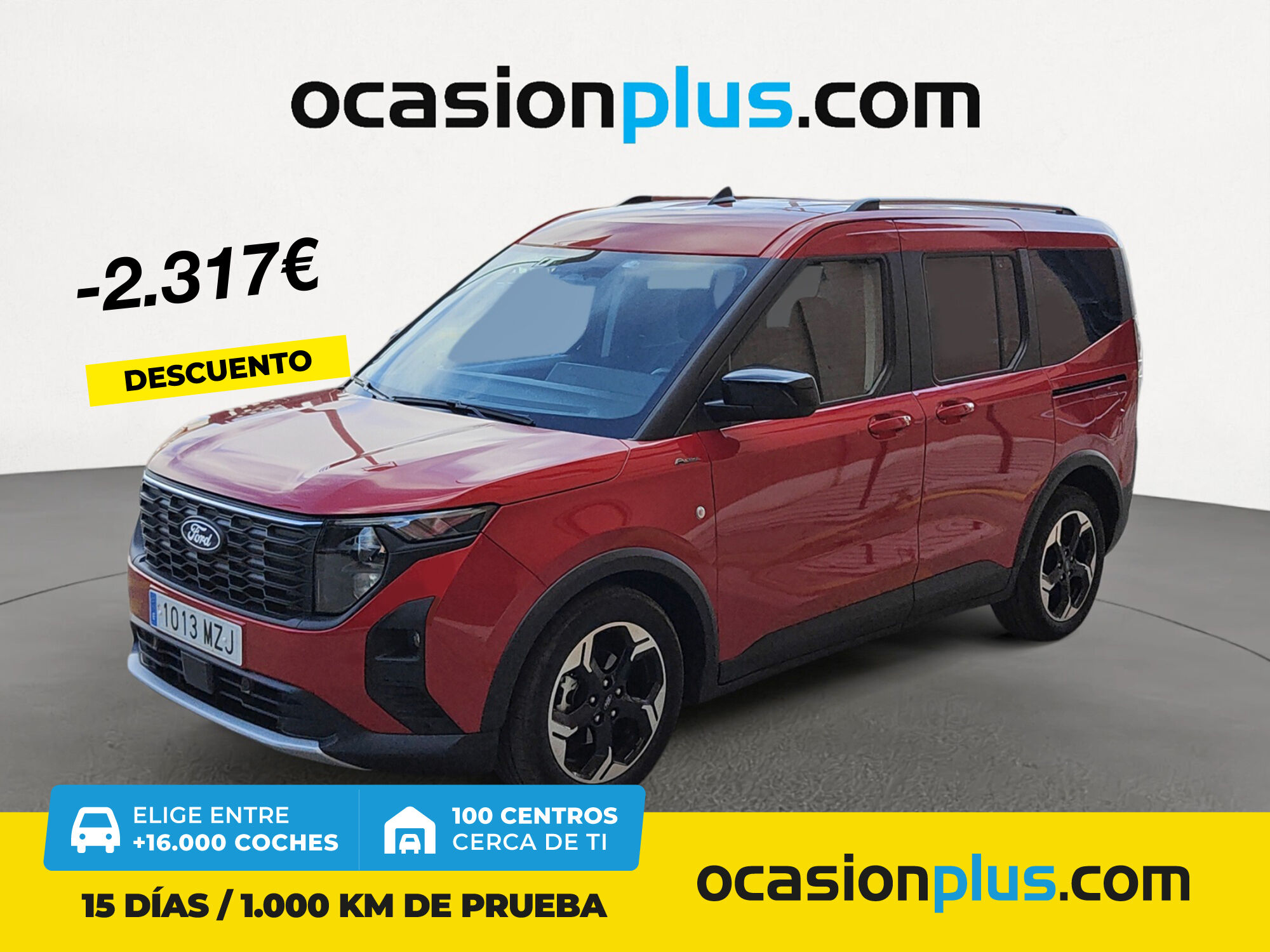 FORD Tourneo Courier (1.0 Ecoboost Active 92 kW (125 CV)) en Madrid