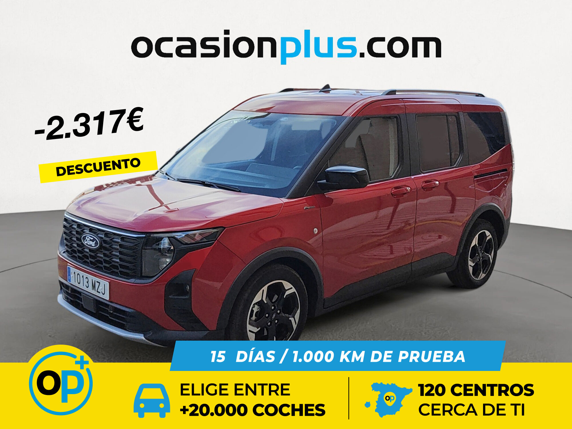 FORD Tourneo Courier (1.0 Ecoboost Active 92 kW (125 CV)) en Madrid
