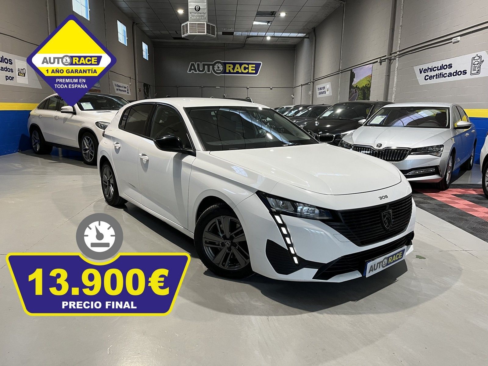 PEUGEOT 308 (1.5 BlueHDi S&S Active Pack EAT8 130) en Sevilla
