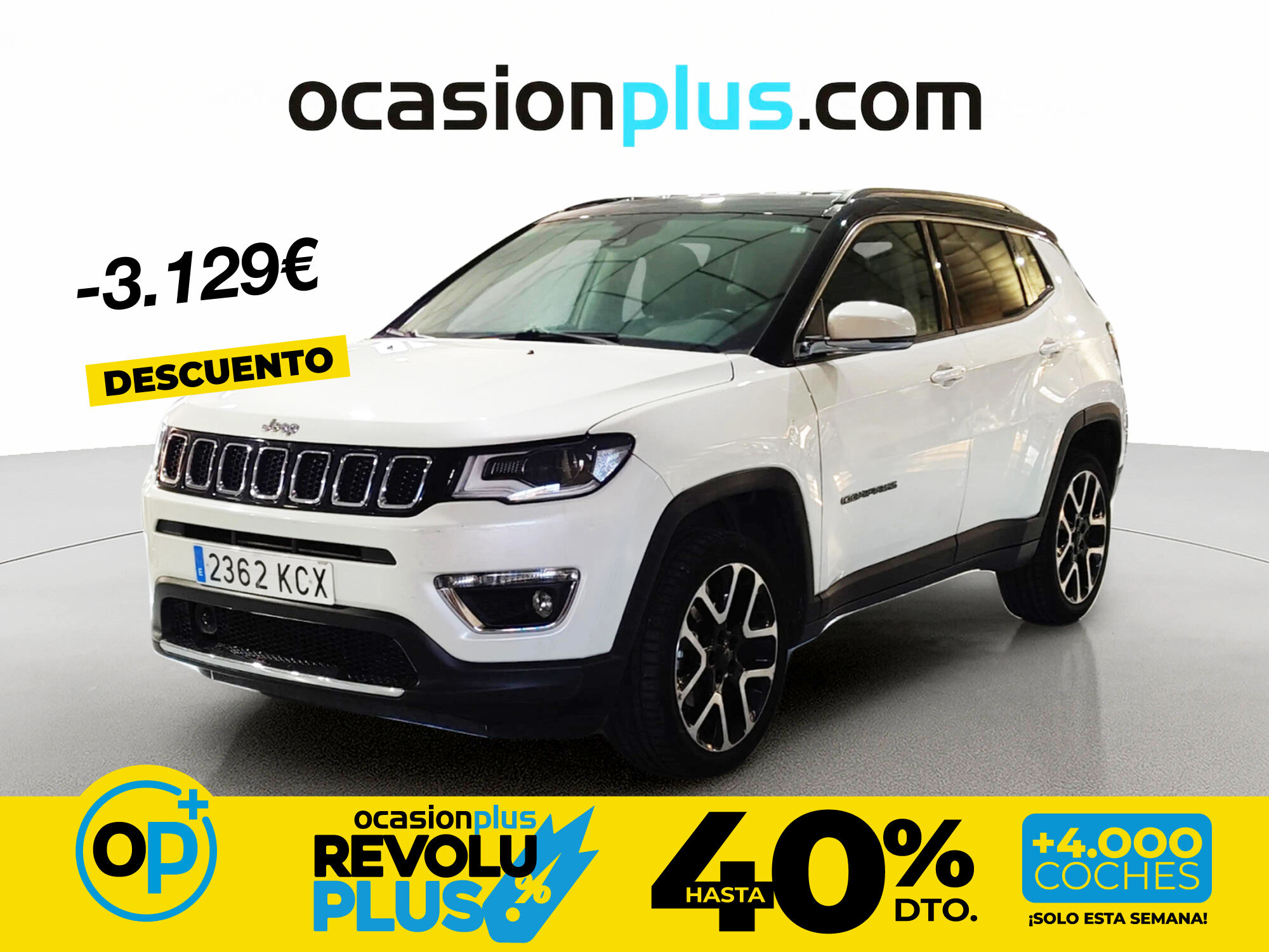 Foto del JEEP Compass 2.0 Mjt Limited 4x4 AD Aut. 125kW
