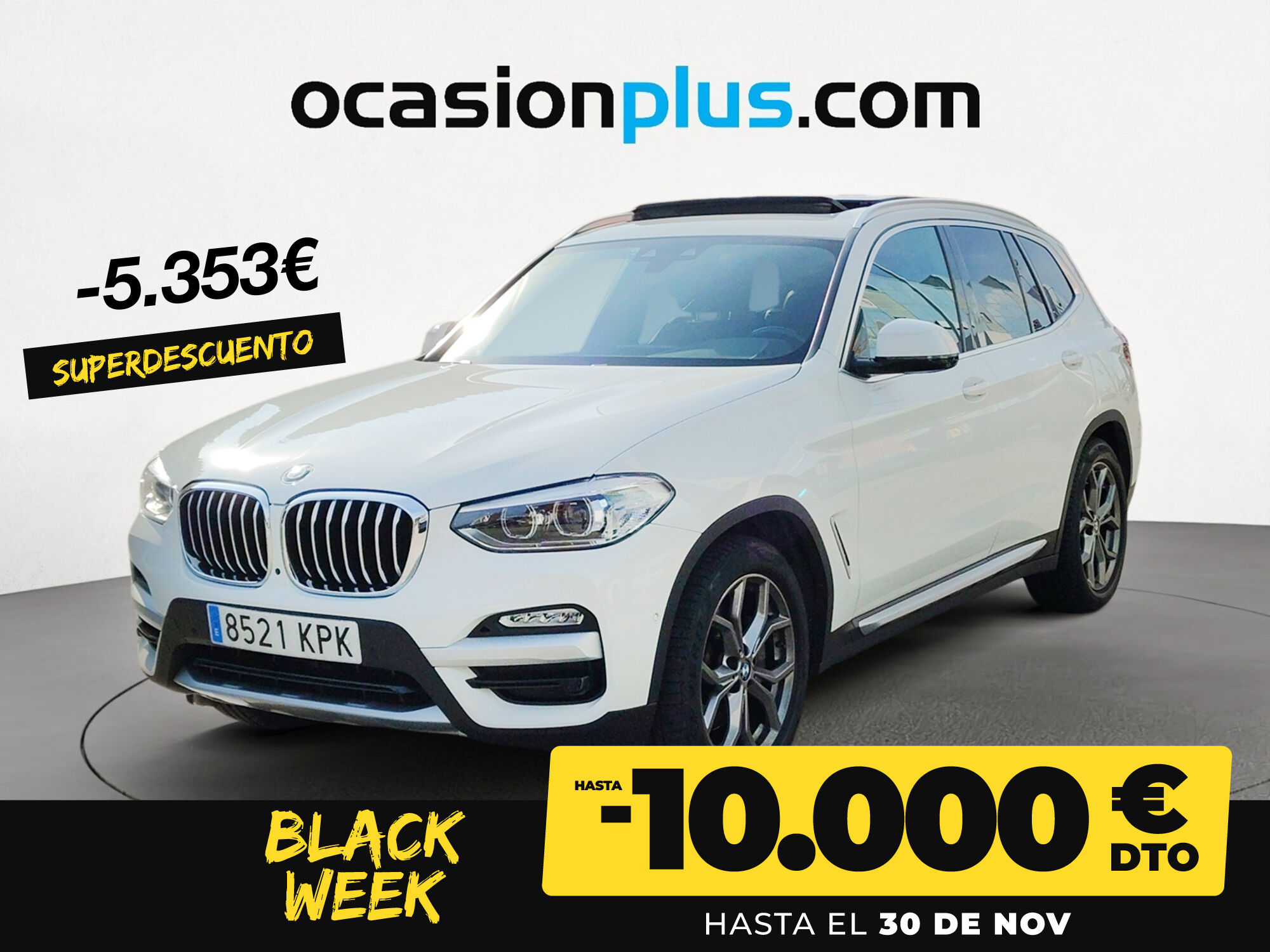 BMW X3 (xDrive25d 170 kW (231 CV)) en Madrid