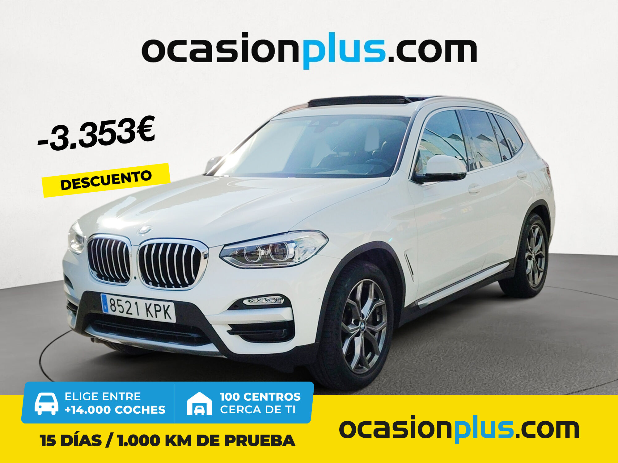 BMW X3 (xDrive25d 170 kW (231 CV)) en Madrid
