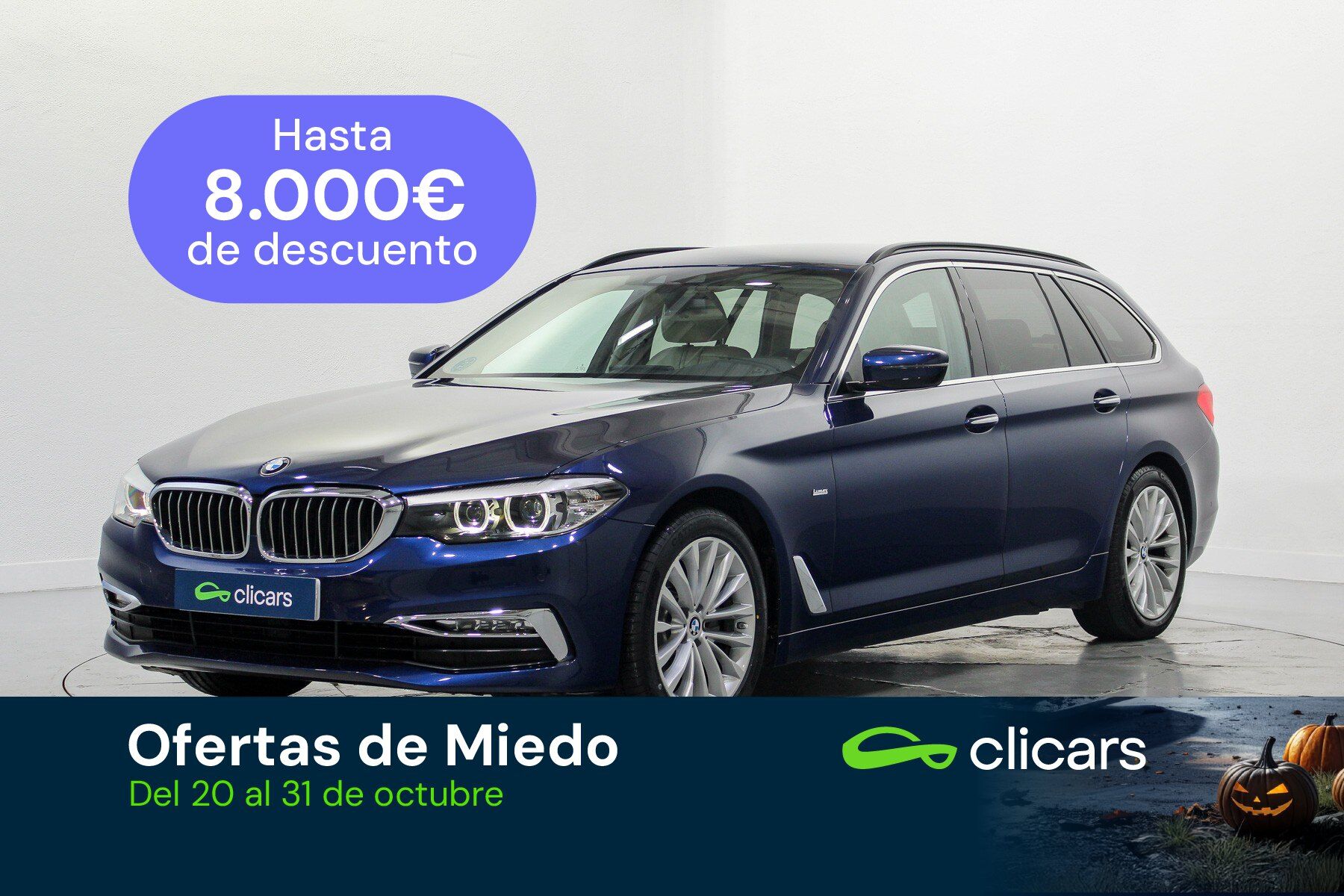 BMW Serie 5 (520dA Touring) en Madrid