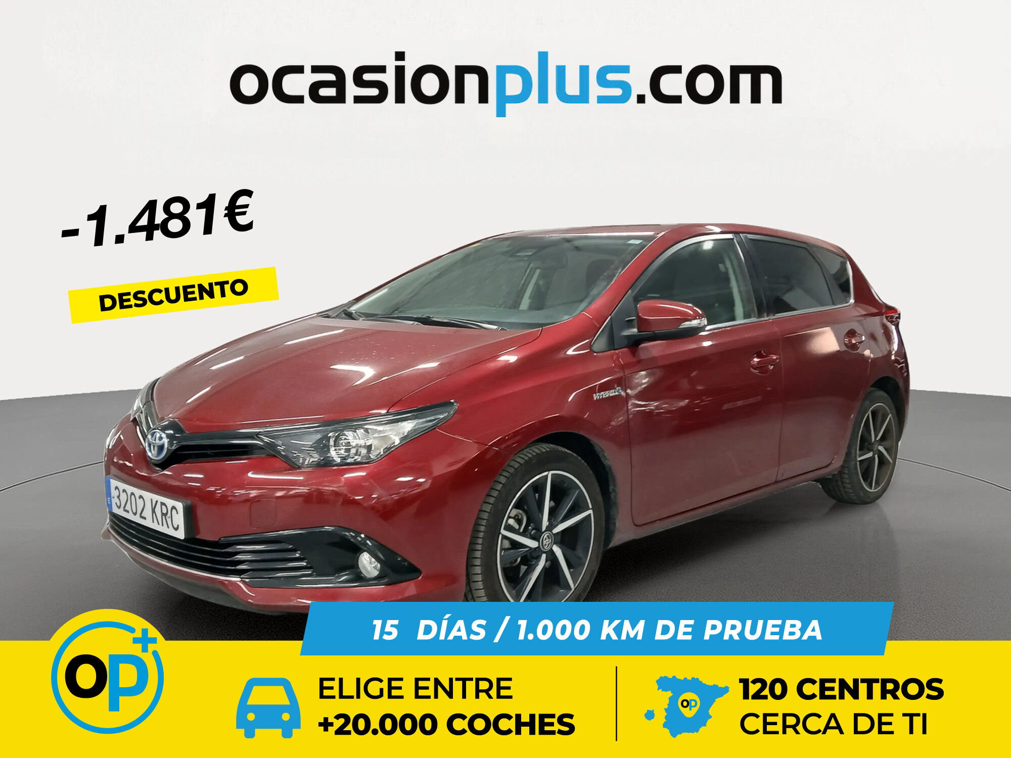 TOYOTA Auris (140H Hybrid Feel! 100 kW (136 CV)) en Madrid