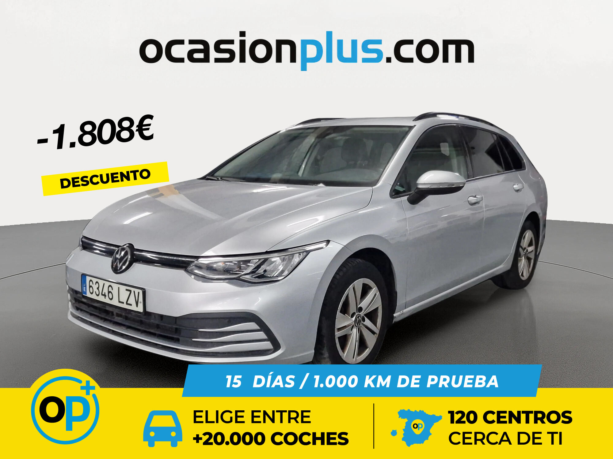 VOLKSWAGEN Golf (Life 2.0 TDI 85 kW (115 CV)) en Madrid
