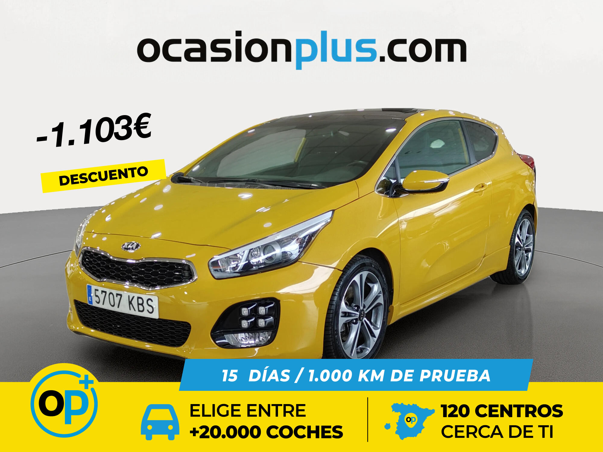 KIA Ceed (1.6 CRDi VGT GT Line 100 kW (136 CV)) en Madrid