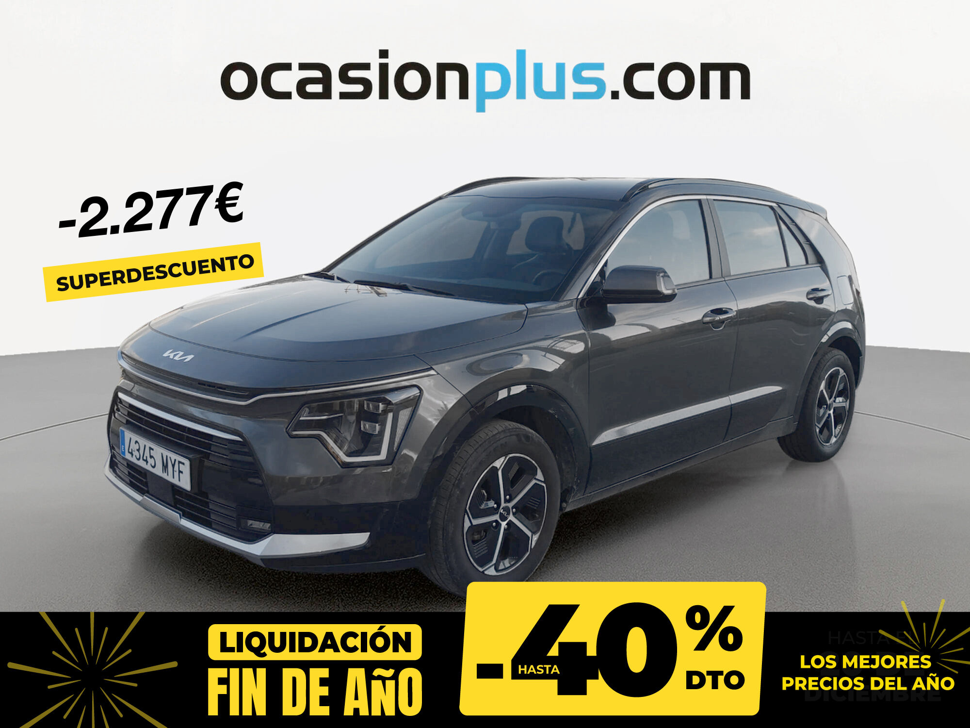 KIA Niro (1.6 GDi HEV Híbrido Drive 104 kW (141 CV)) en Madrid