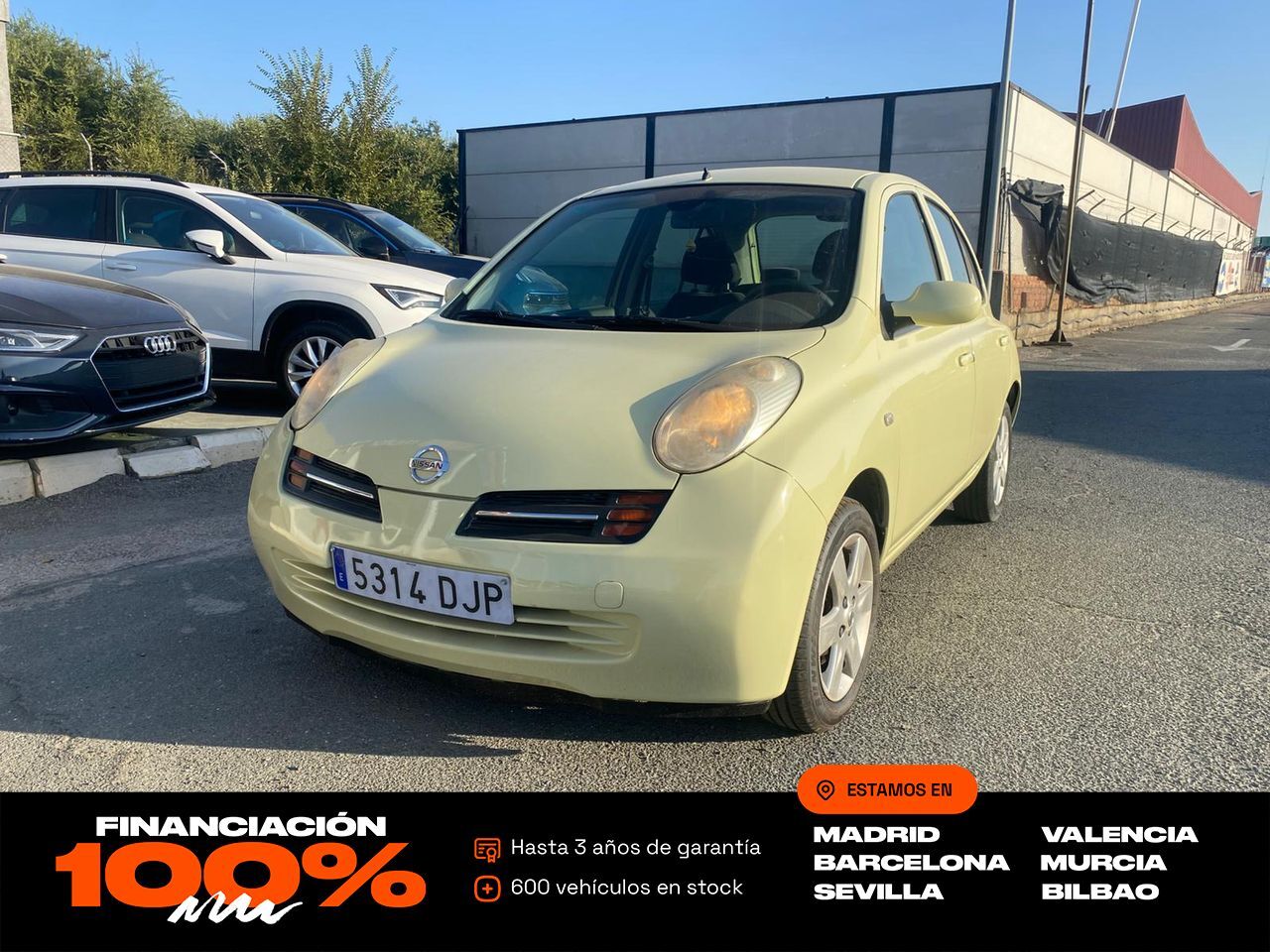 NISSAN Micra (5p 1.4i 88 CV ACENTA AT) en Madrid