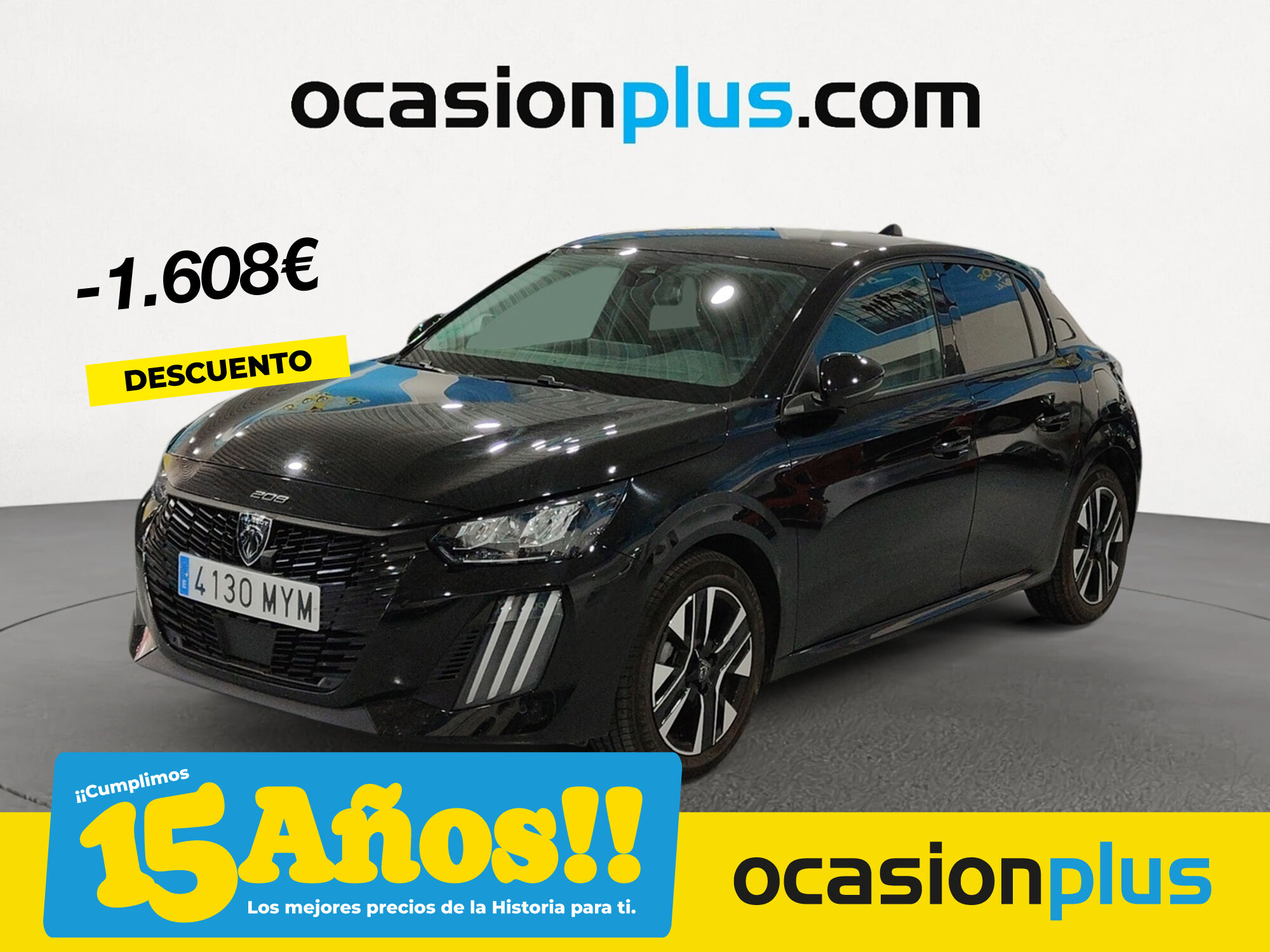 PEUGEOT 208 (PureTech 100 Allure 75 kW (100 CV)) en Madrid