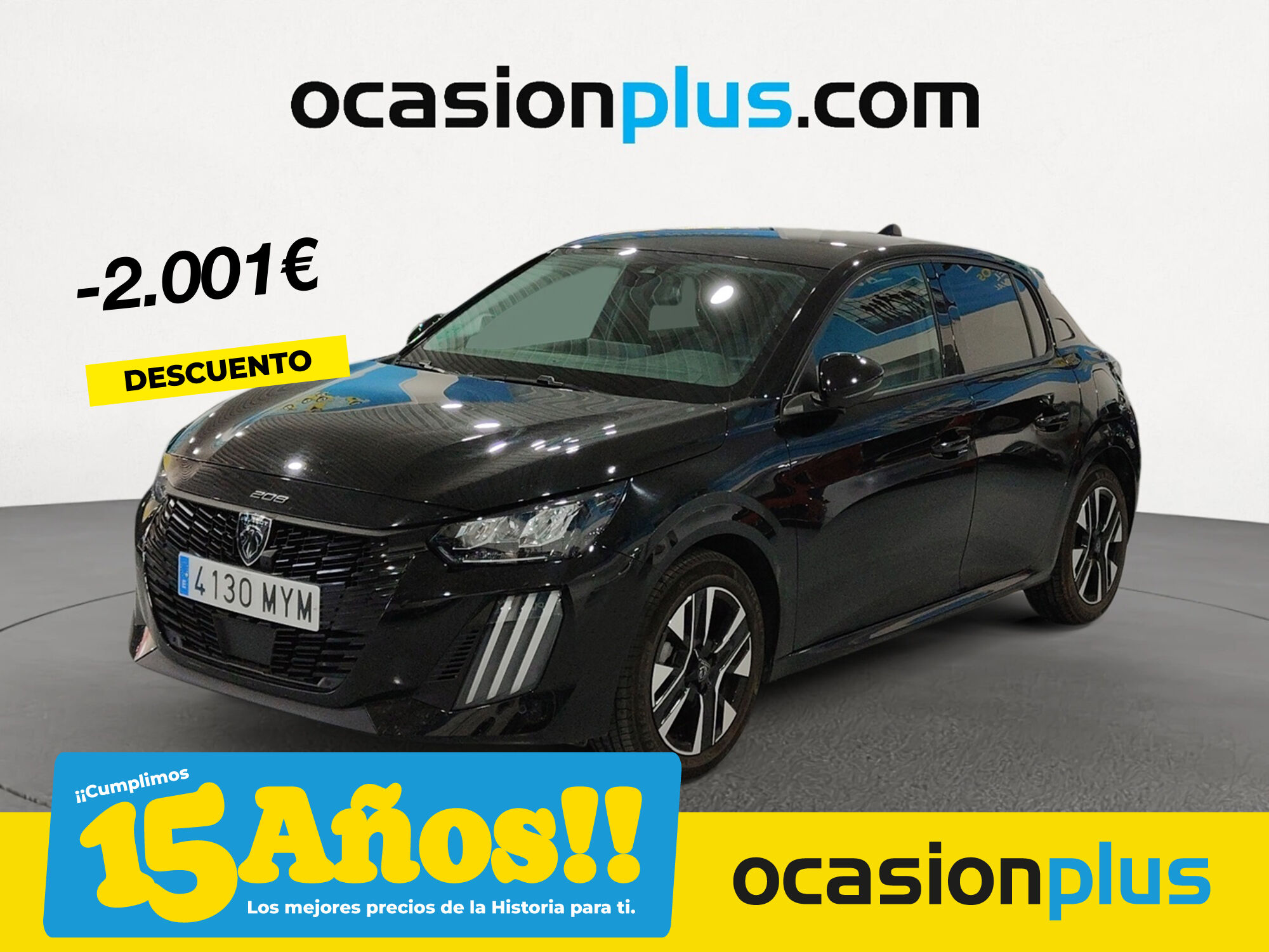 PEUGEOT 208 (PureTech 100 Allure 75 kW (100 CV)) en Madrid