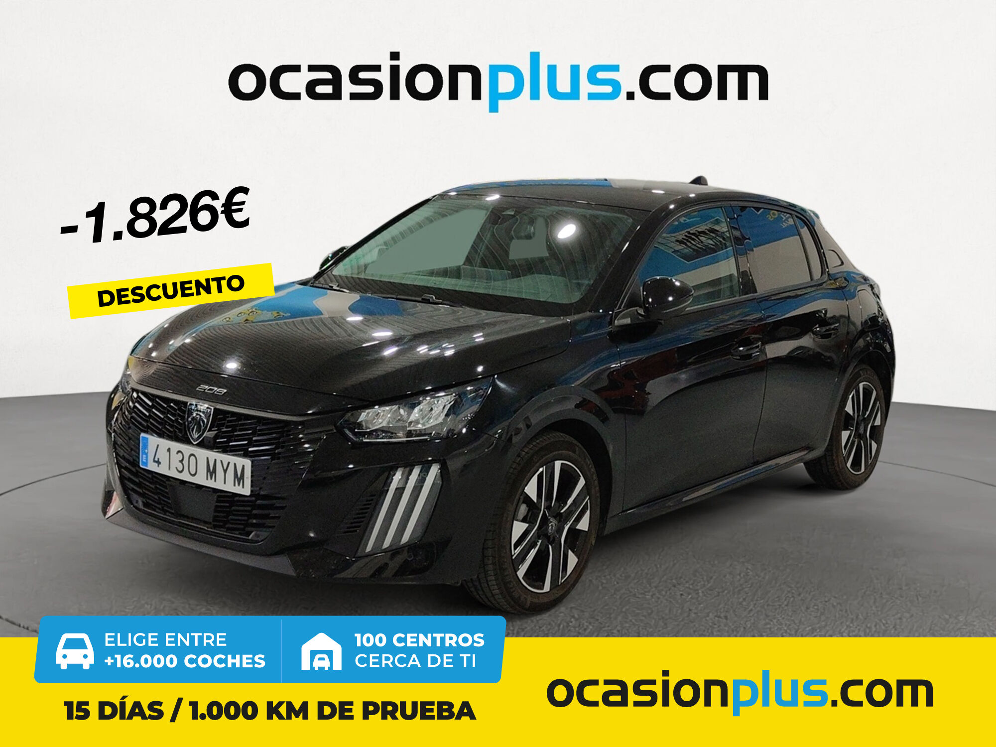 PEUGEOT 208 (PureTech 100 Allure 75 kW (100 CV)) en Madrid