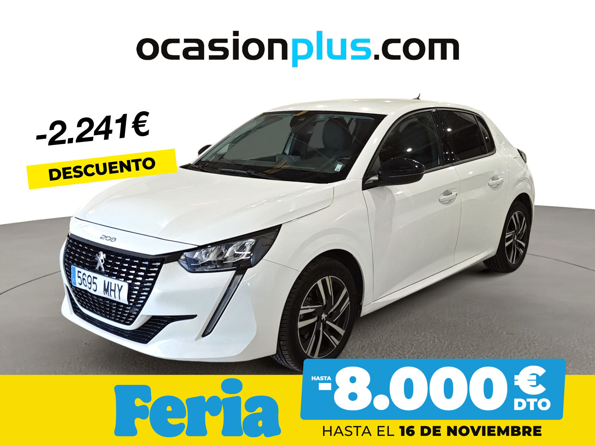 PEUGEOT 208 (PureTech 100 Allure 75 kW (100 CV)) en Madrid