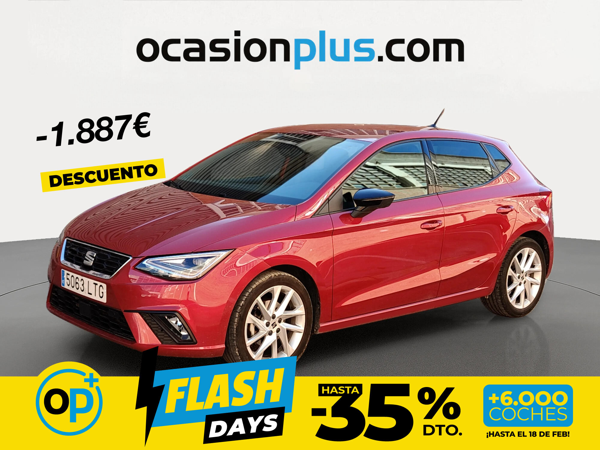 Foto del SEAT Ibiza 1.0 TSI S&S FR 110