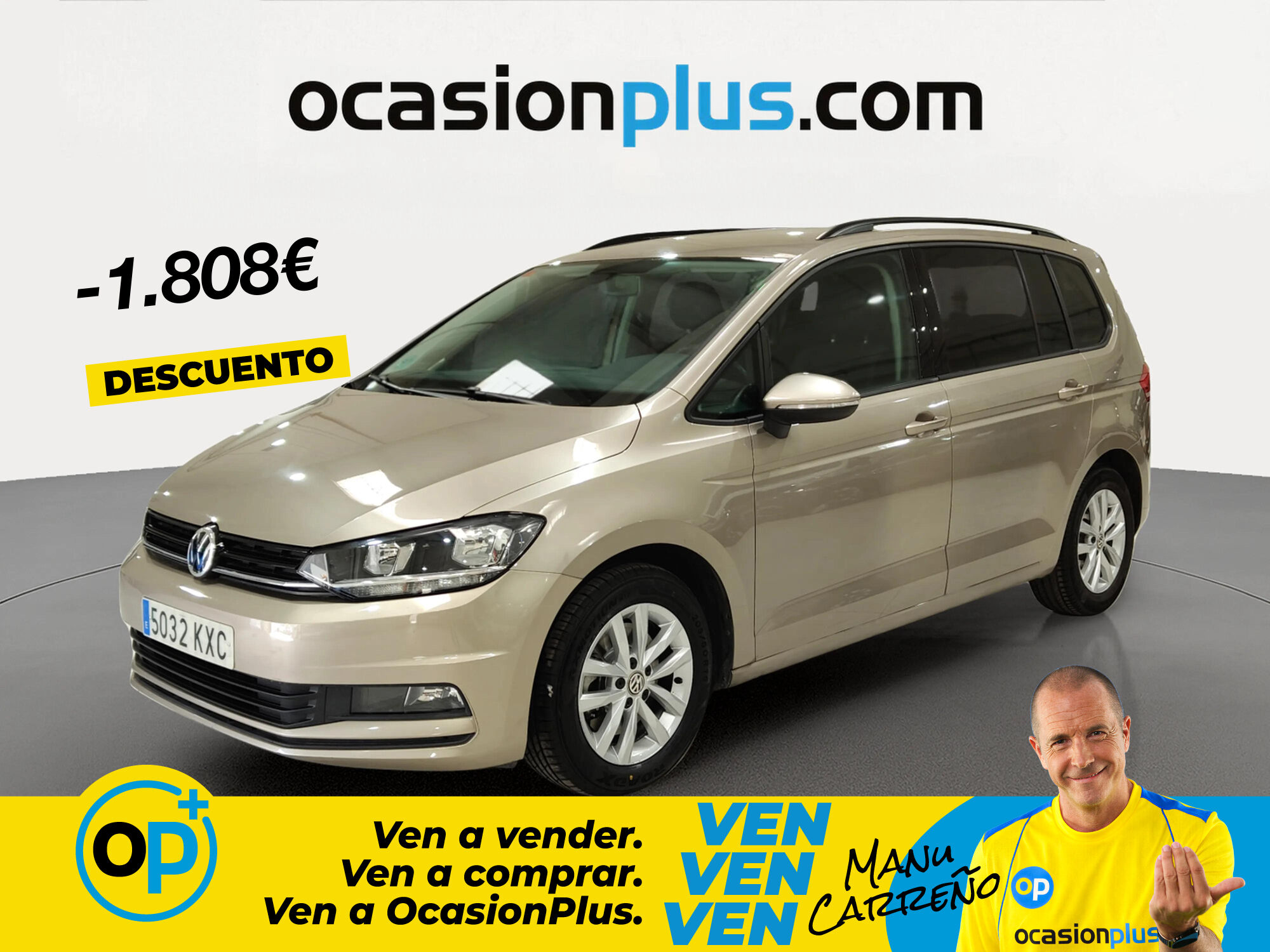 Foto del VOLKSWAGEN Touran 1.6TDI CR BMT Advance 85kW