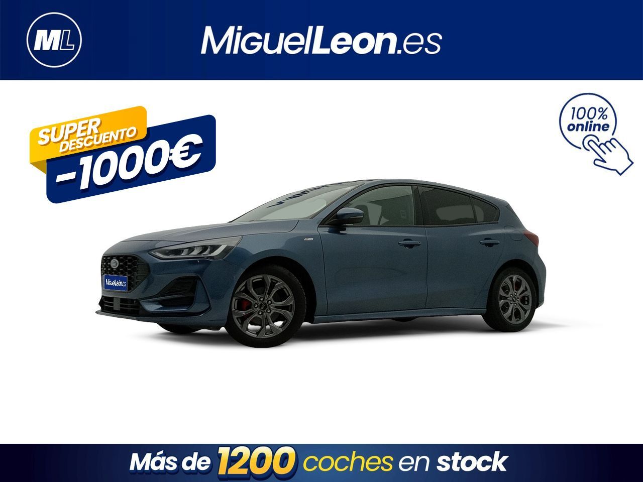 FORD Focus (1.0 Ecoboost MHEV 92kW ST-Line) en Palmas, Las