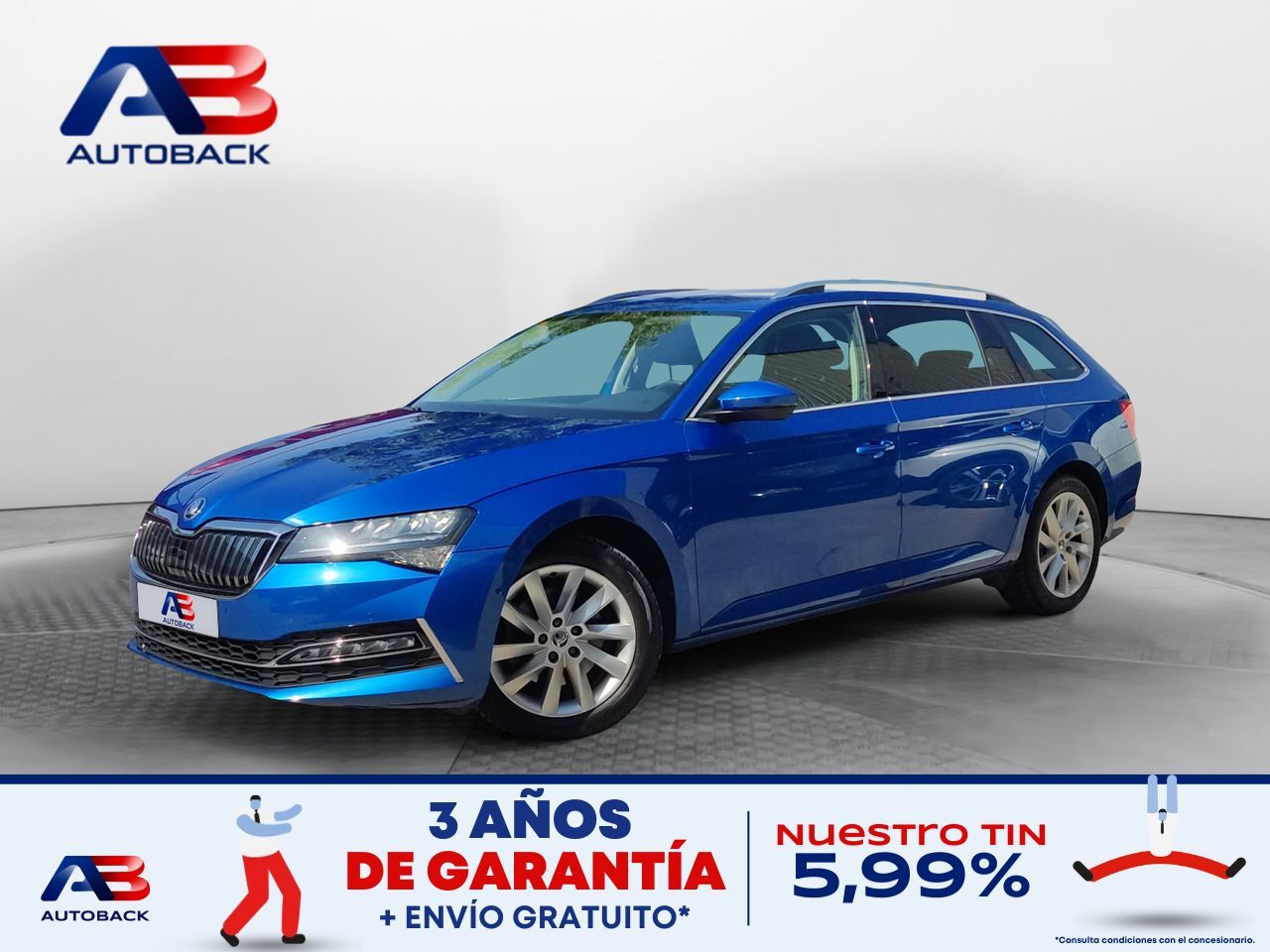 SKODA Superb (Combi Style 1.4 TSI iV P-HEV DSG) en Madrid