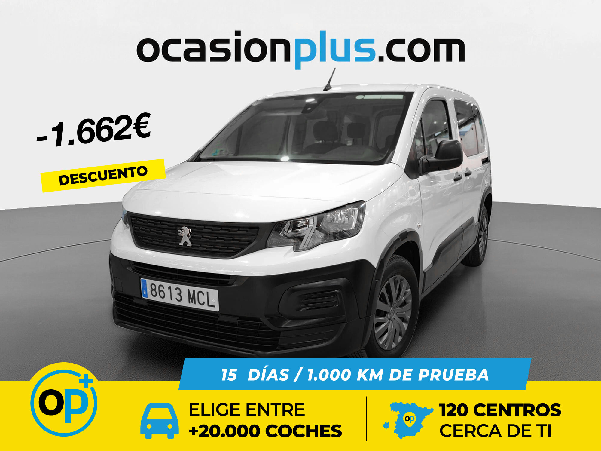 PEUGEOT Rifter (BlueHDi 100 Active Pack Standard 73 kW (100 CV)) en Madrid