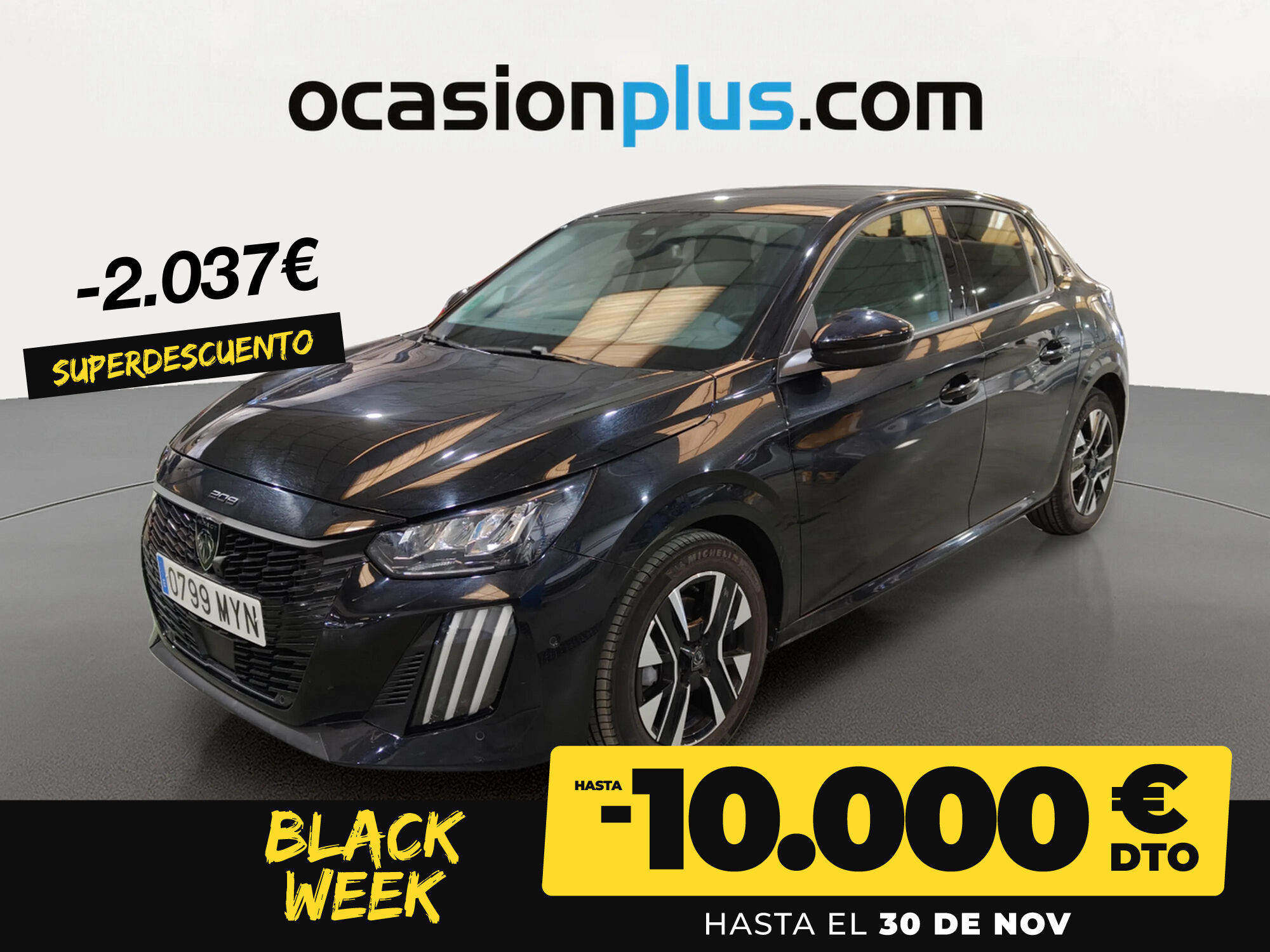 PEUGEOT 208 (PureTech 100 Allure 75 kW (100 CV)) en Madrid