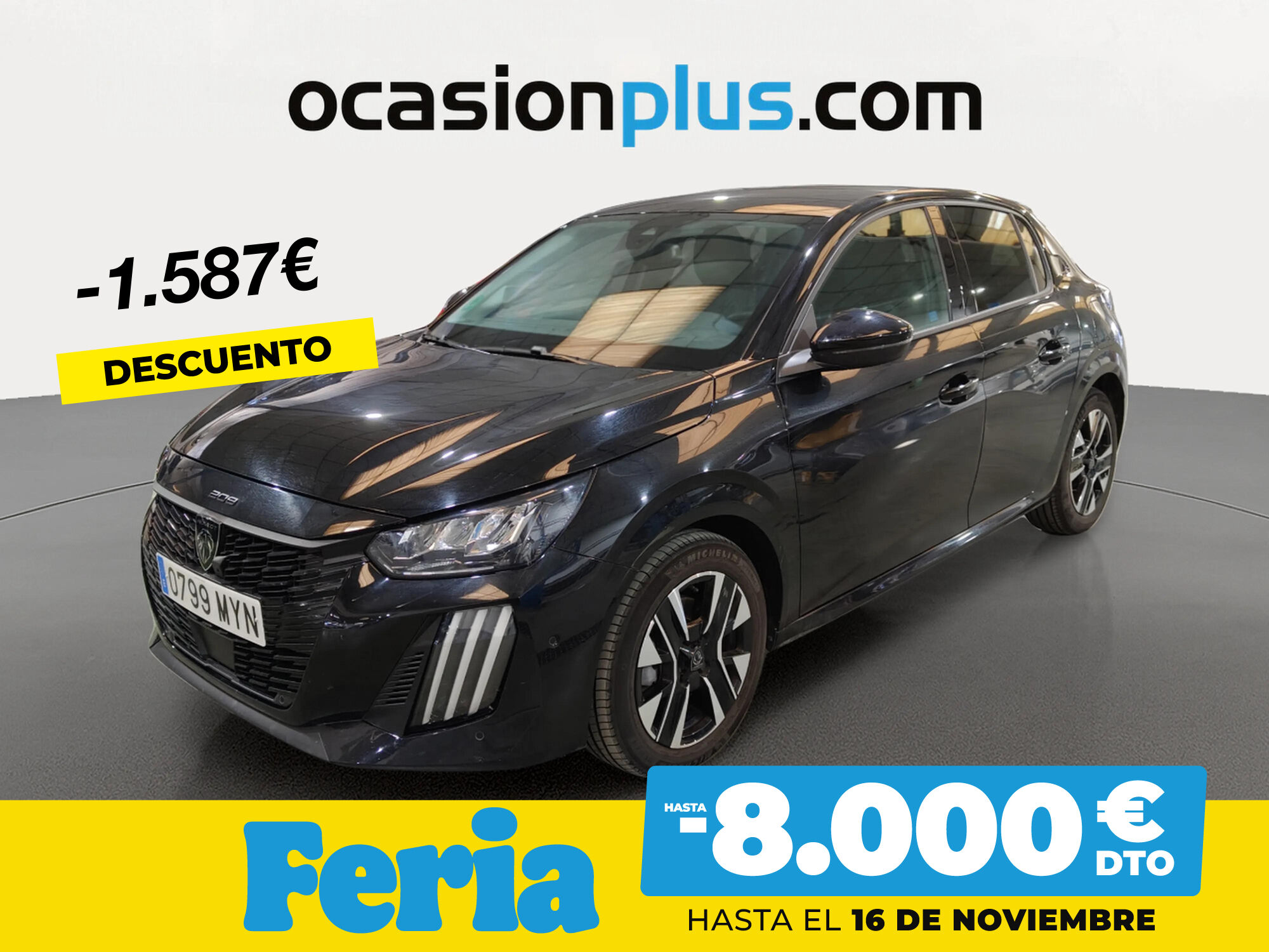 PEUGEOT 208 (PureTech 100 Allure 75 kW (100 CV)) en Madrid