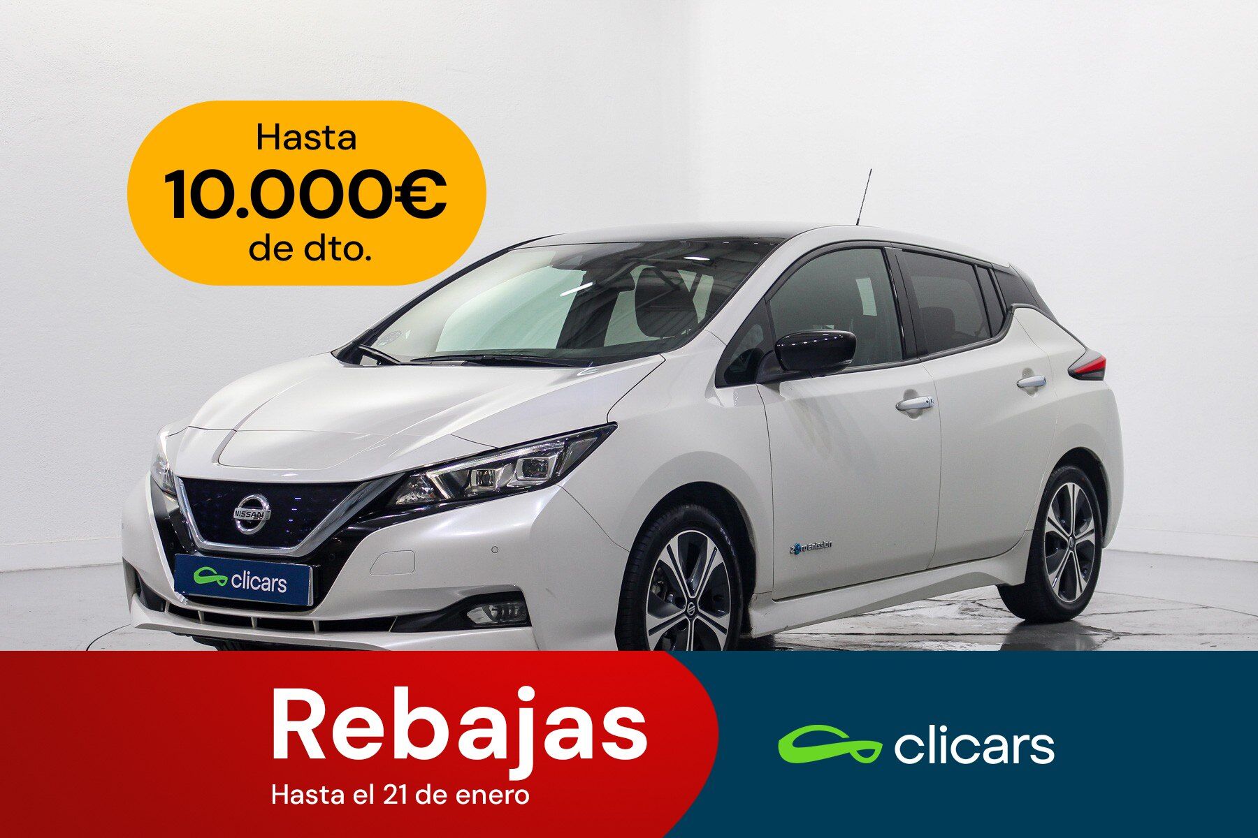 NISSAN Leaf (Leaf 40 kWh Tekna 110kW) en Madrid
