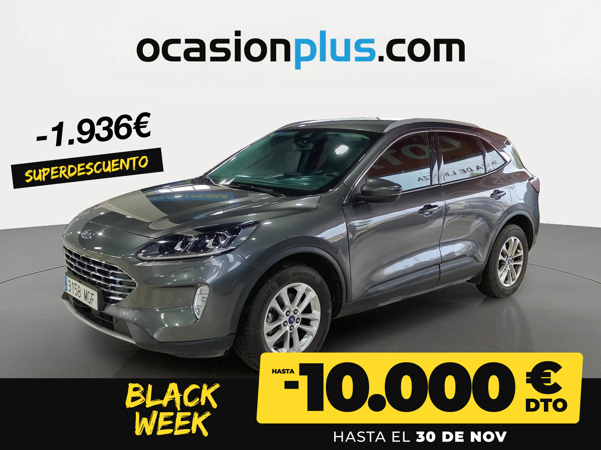 FORD Kuga (1.5 EcoBoost Titanium 4x2 110 kW (150 CV)) en Madrid