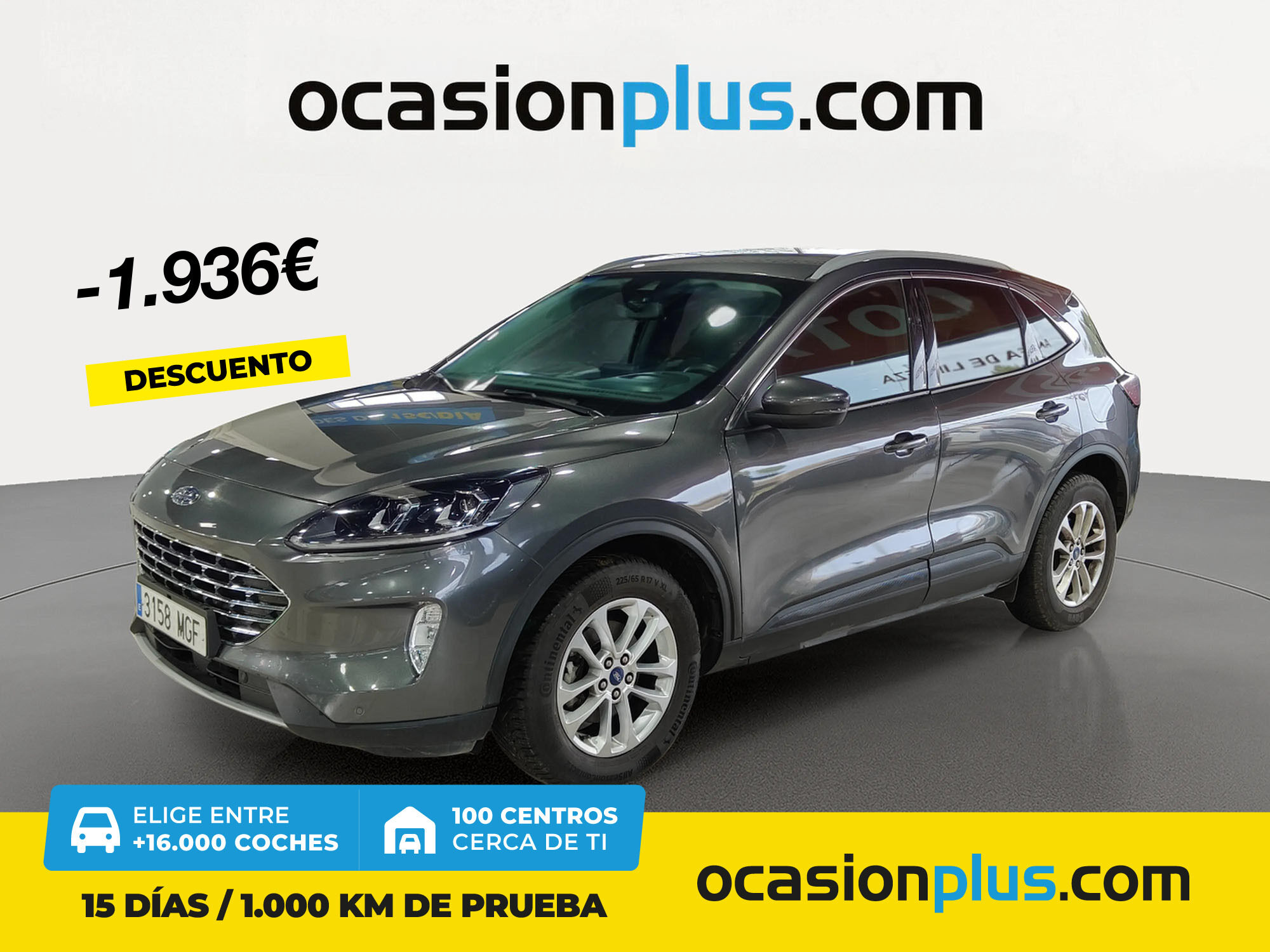 FORD Kuga (1.5 EcoBoost Titanium 4x2 110 kW (150 CV)) en Madrid