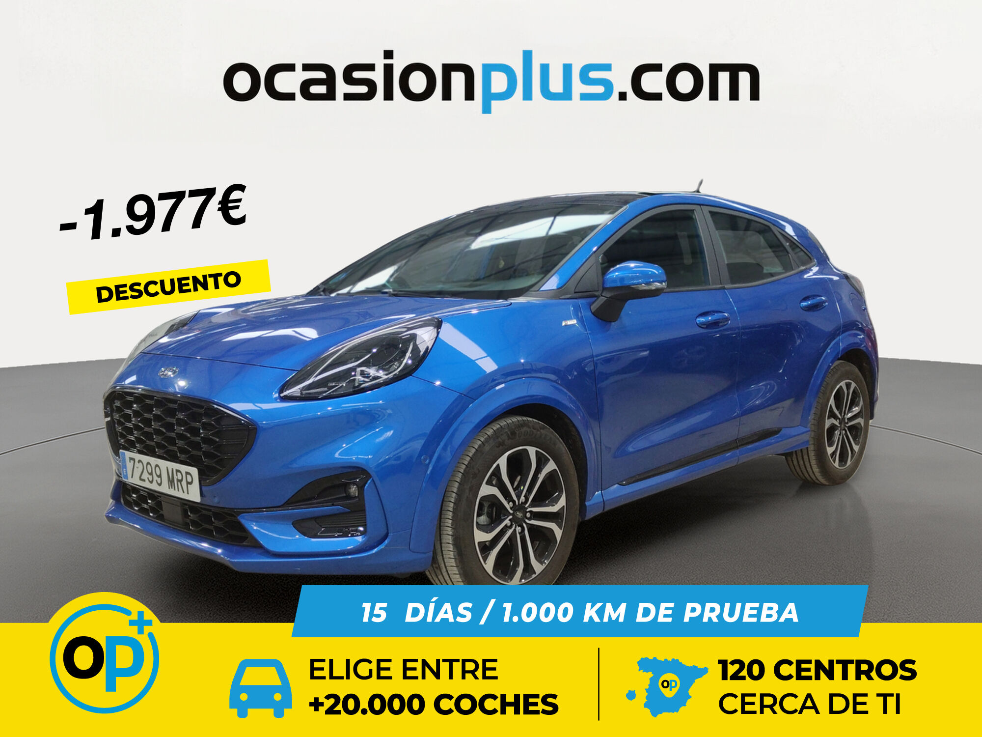 FORD Puma (1.0 EcoBoost MHEV ST-Line Auto 92 kW (125 CV)) en Madrid
