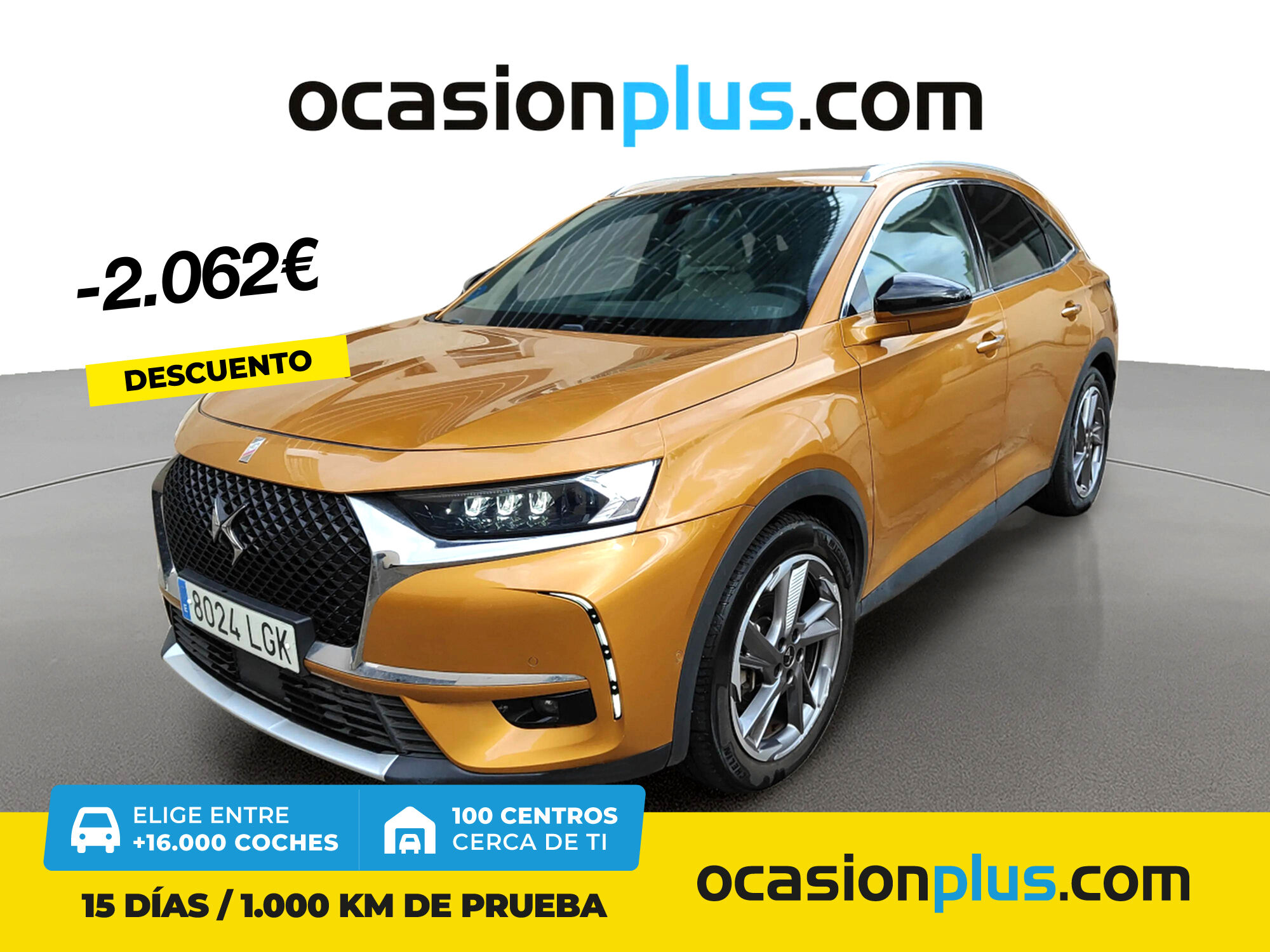 DS DS7 (E-Tense 300 Grand Chic 4WD Auto 221 kW (300 CV)) en Madrid