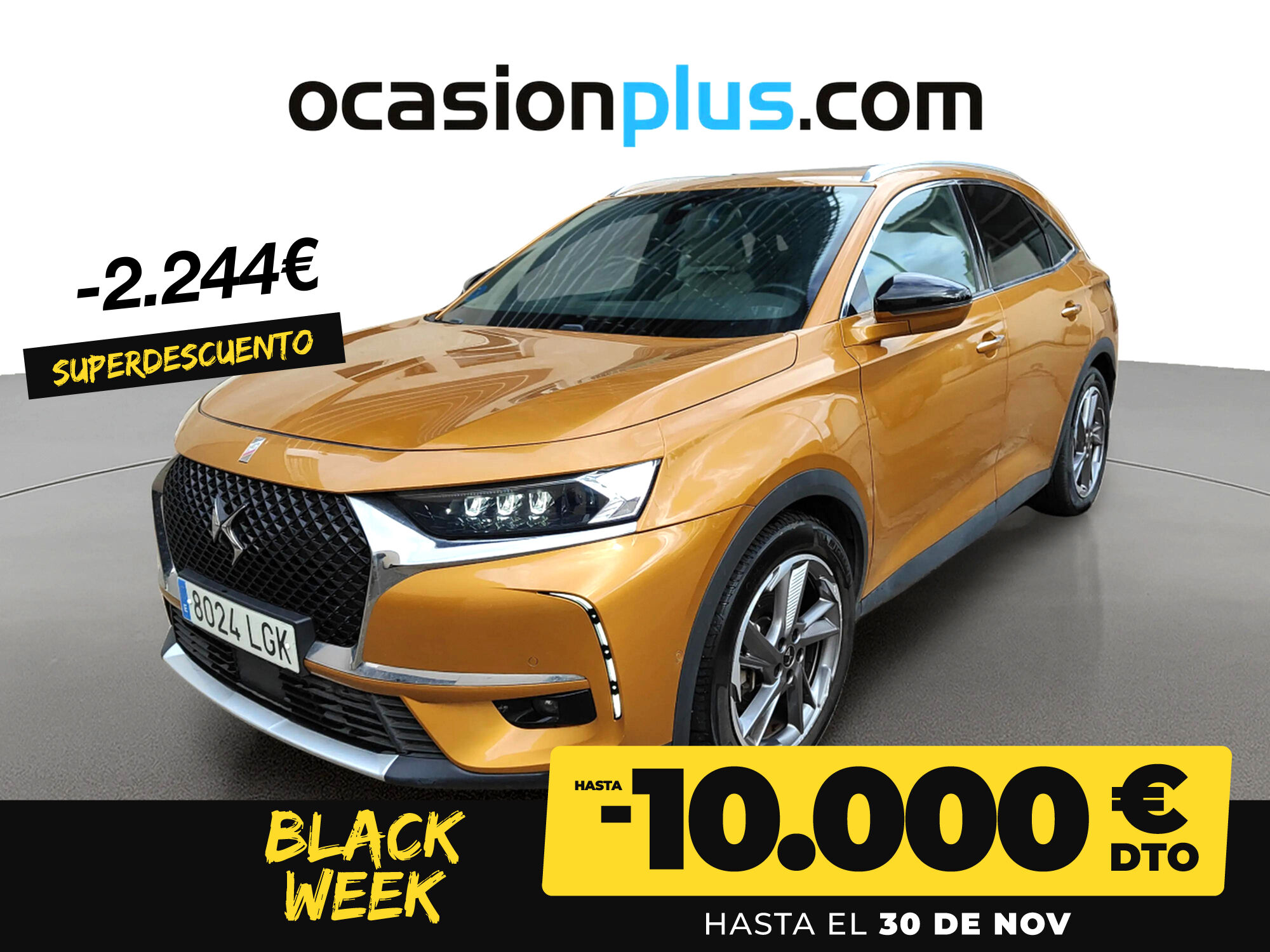 DS DS7 (E-Tense 300 Grand Chic 4WD Auto 221 kW (300 CV)) en Madrid