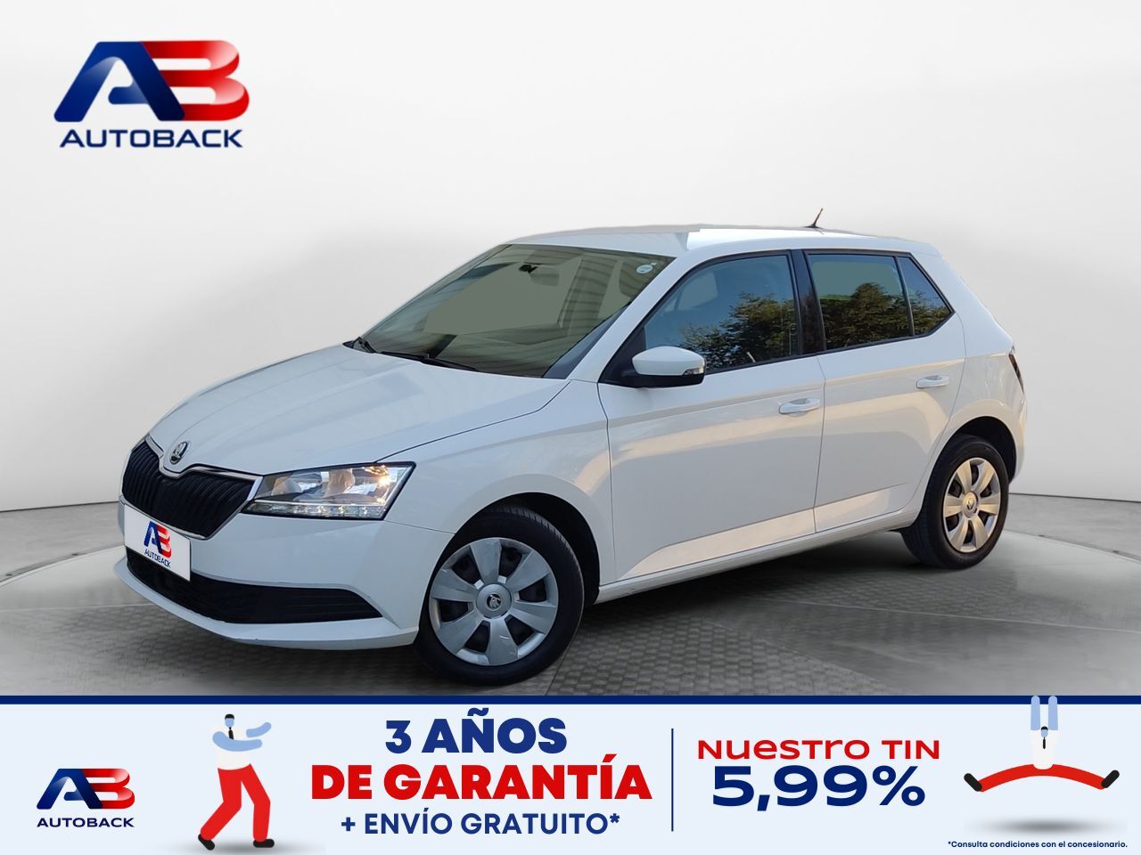 SKODA Fabia (1.0 MPI 55KW (75cv) Ambition) en Madrid
