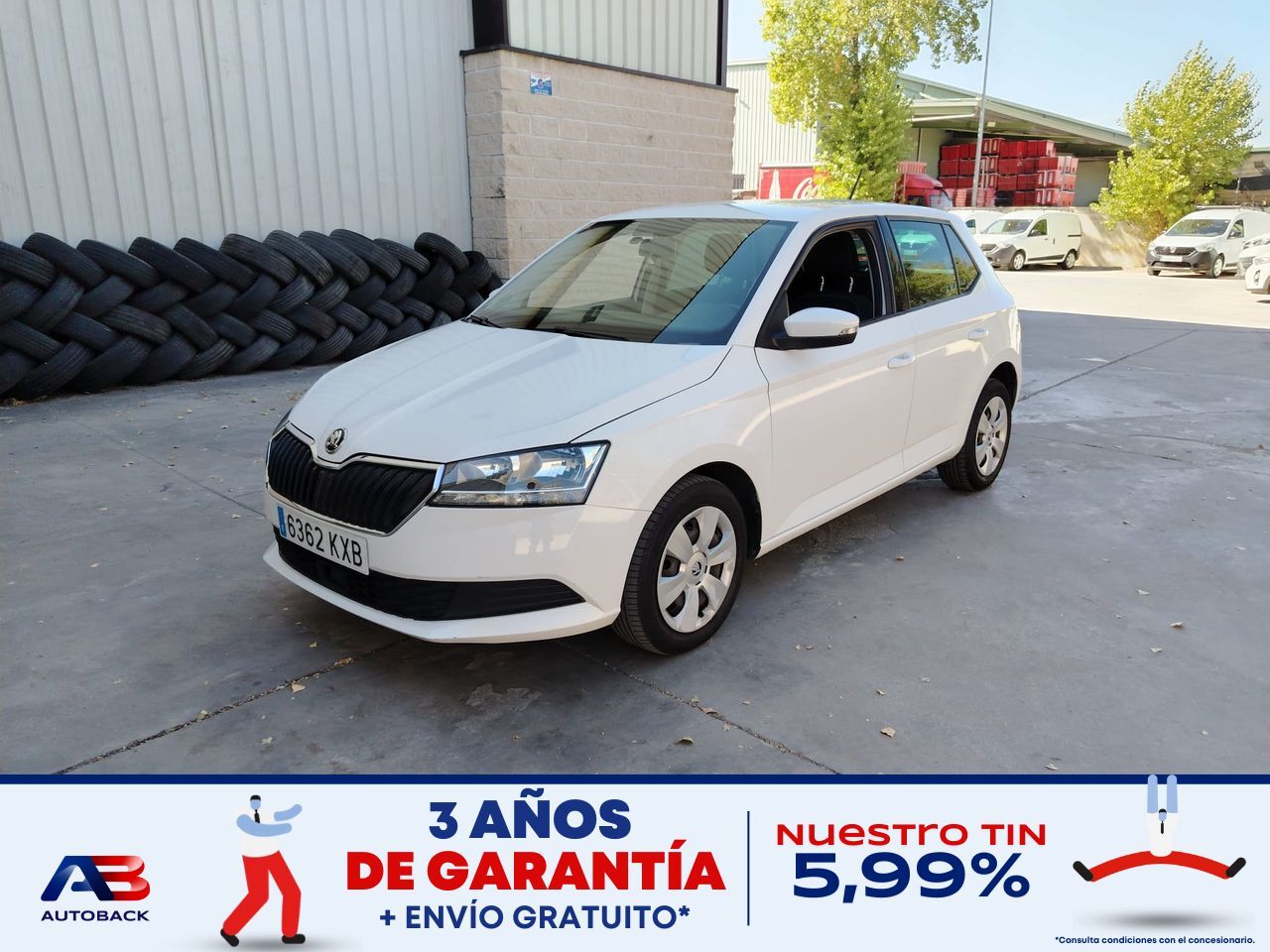 SKODA Fabia (1.0 MPI 55KW (75cv) Ambition) en Madrid