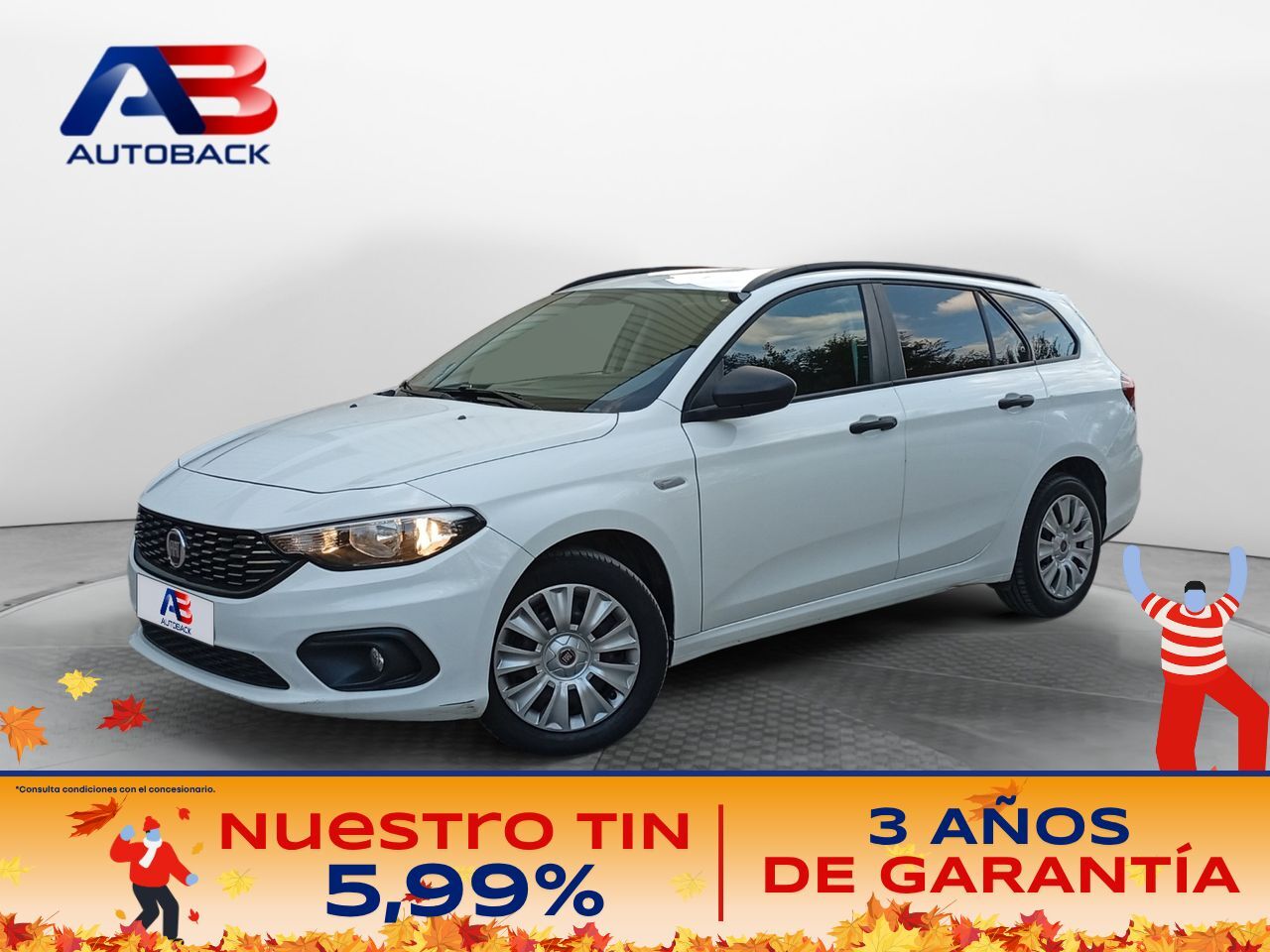 FIAT Tipo (1.6 Pop Business 88kW diesel Multijet SW) en Madrid