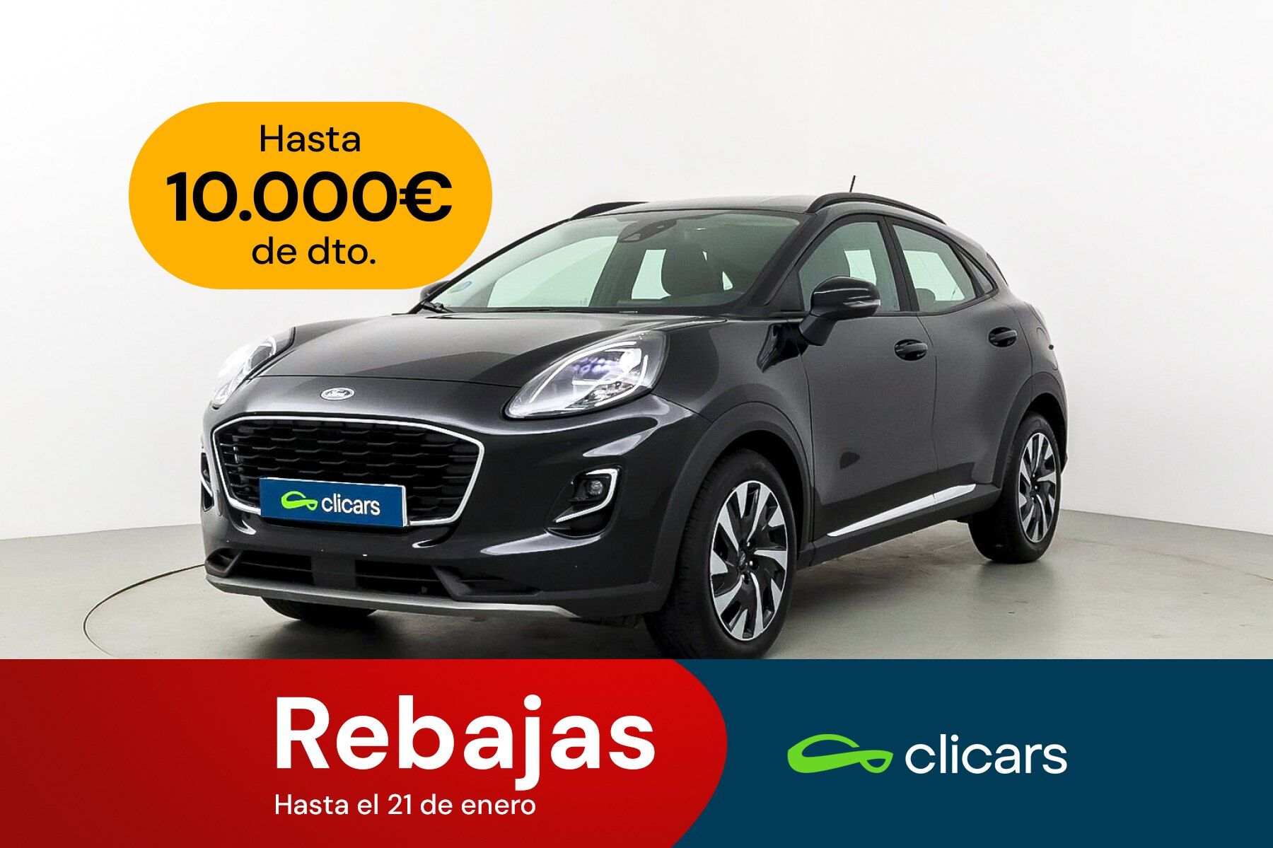 FORD Puma (Puma 1.0 EcoBoost MHEV Titanium Aut. 125) en Madrid