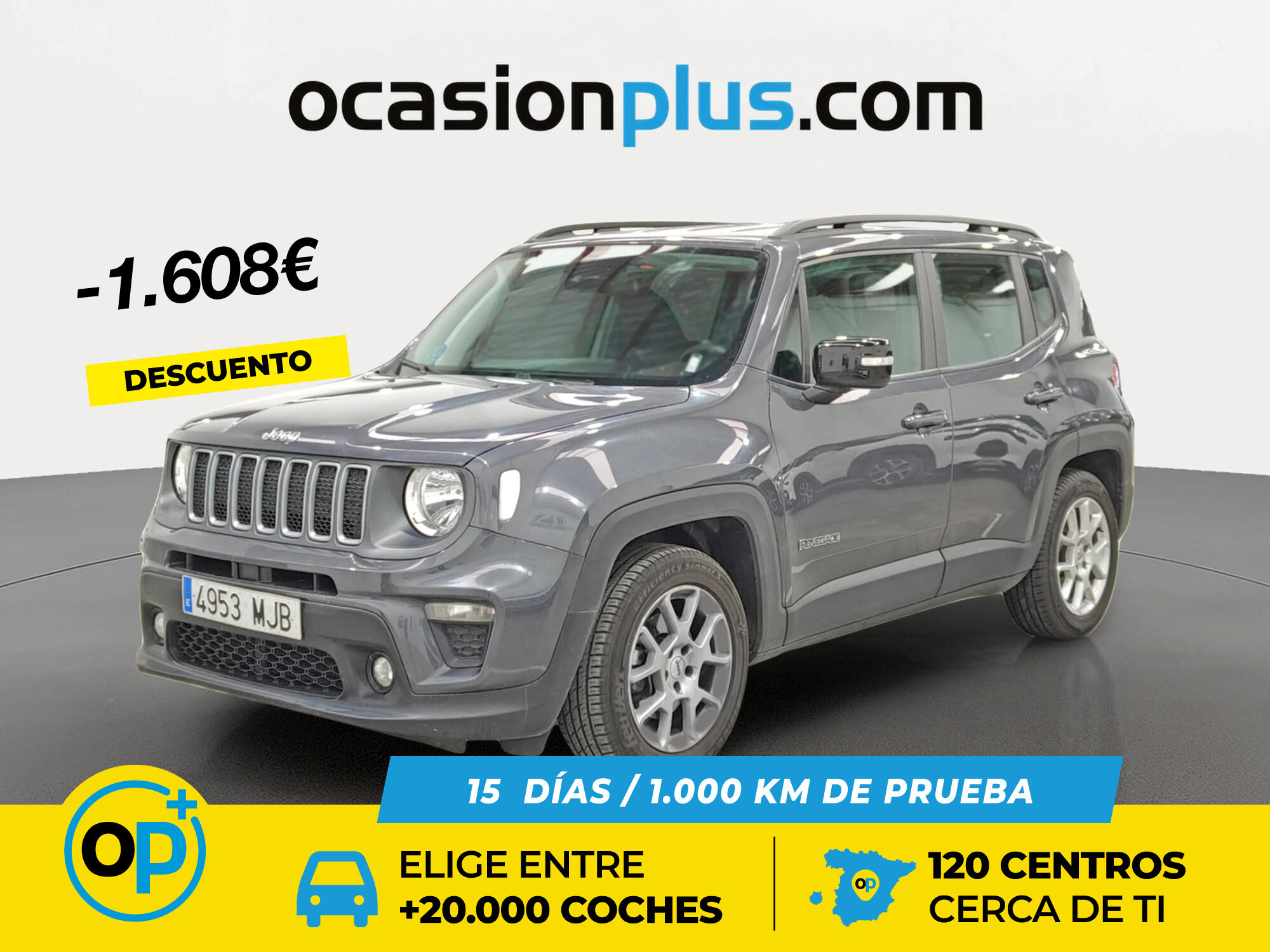 JEEP Renegade (eHybrid 1.5 Limited ATX 96 kW (130 CV)) en Madrid