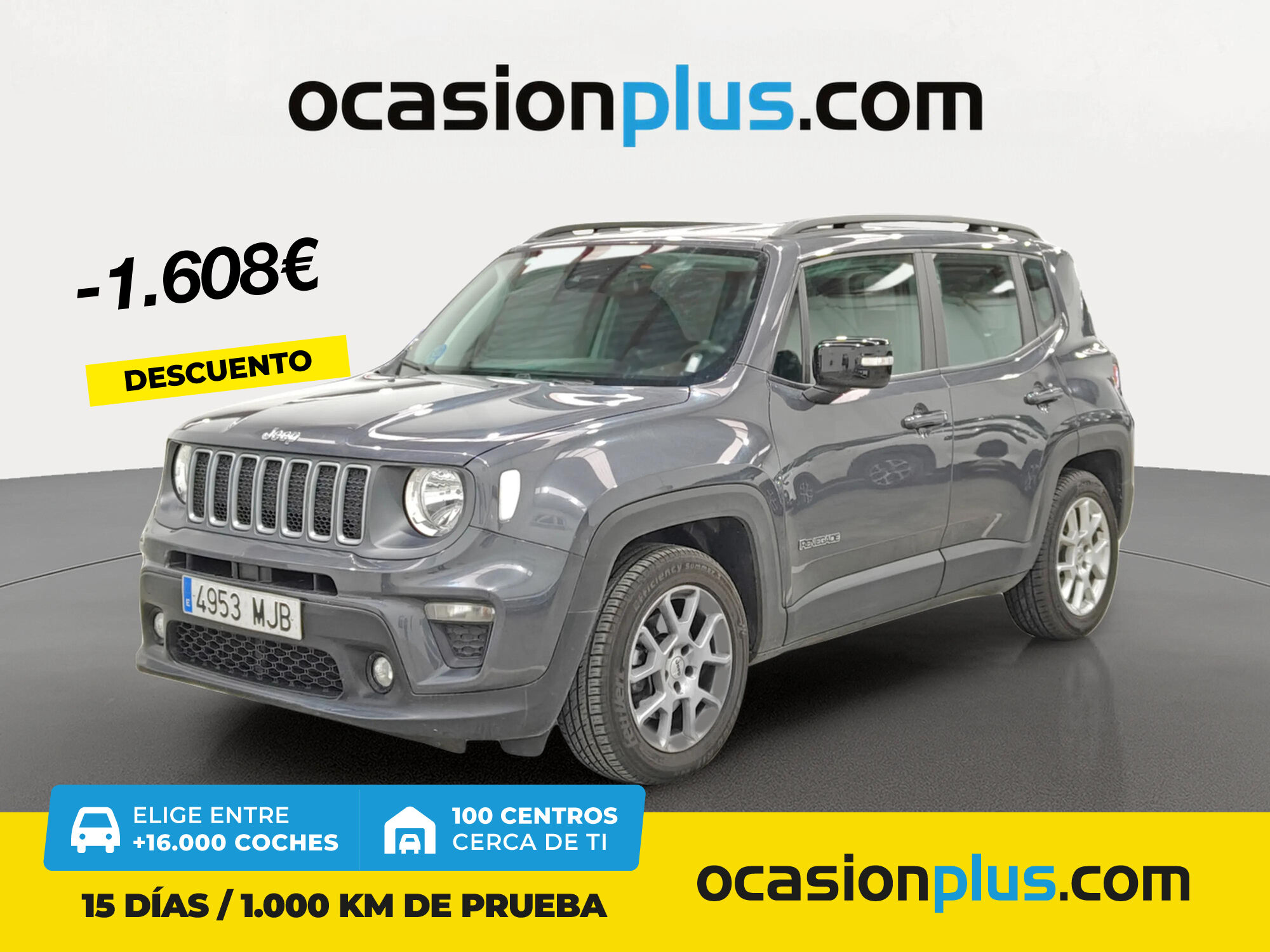 JEEP Renegade (eHybrid 1.5 Limited ATX 96 kW (130 CV)) en Madrid