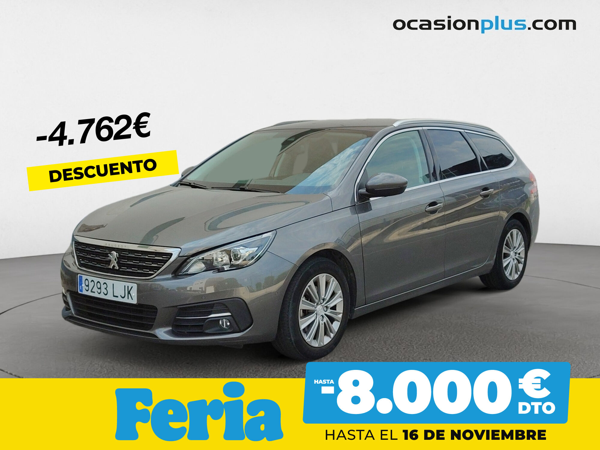 PEUGEOT 308 (BlueHDI 130 Allure EAT8 96 kW (130 CV)) en Madrid
