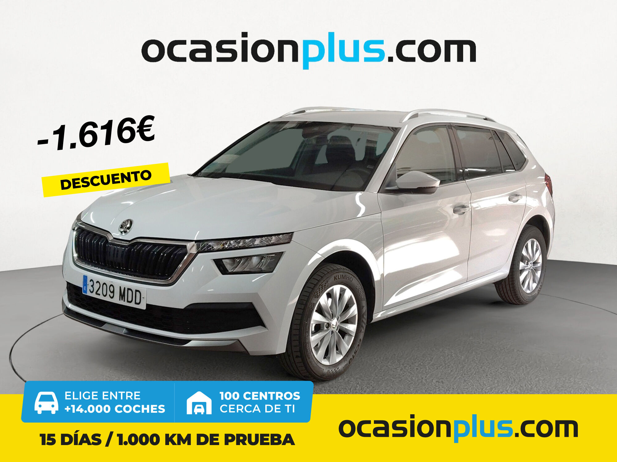 SKODA Kamiq (1.0 TSI Ambition 81 kW (110 CV)) en Madrid