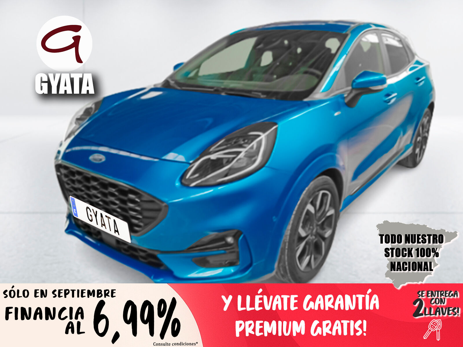 FORD Puma (1.0 EcoBoost MHEV ST-Line X 92 kW (125 CV)) en Madrid