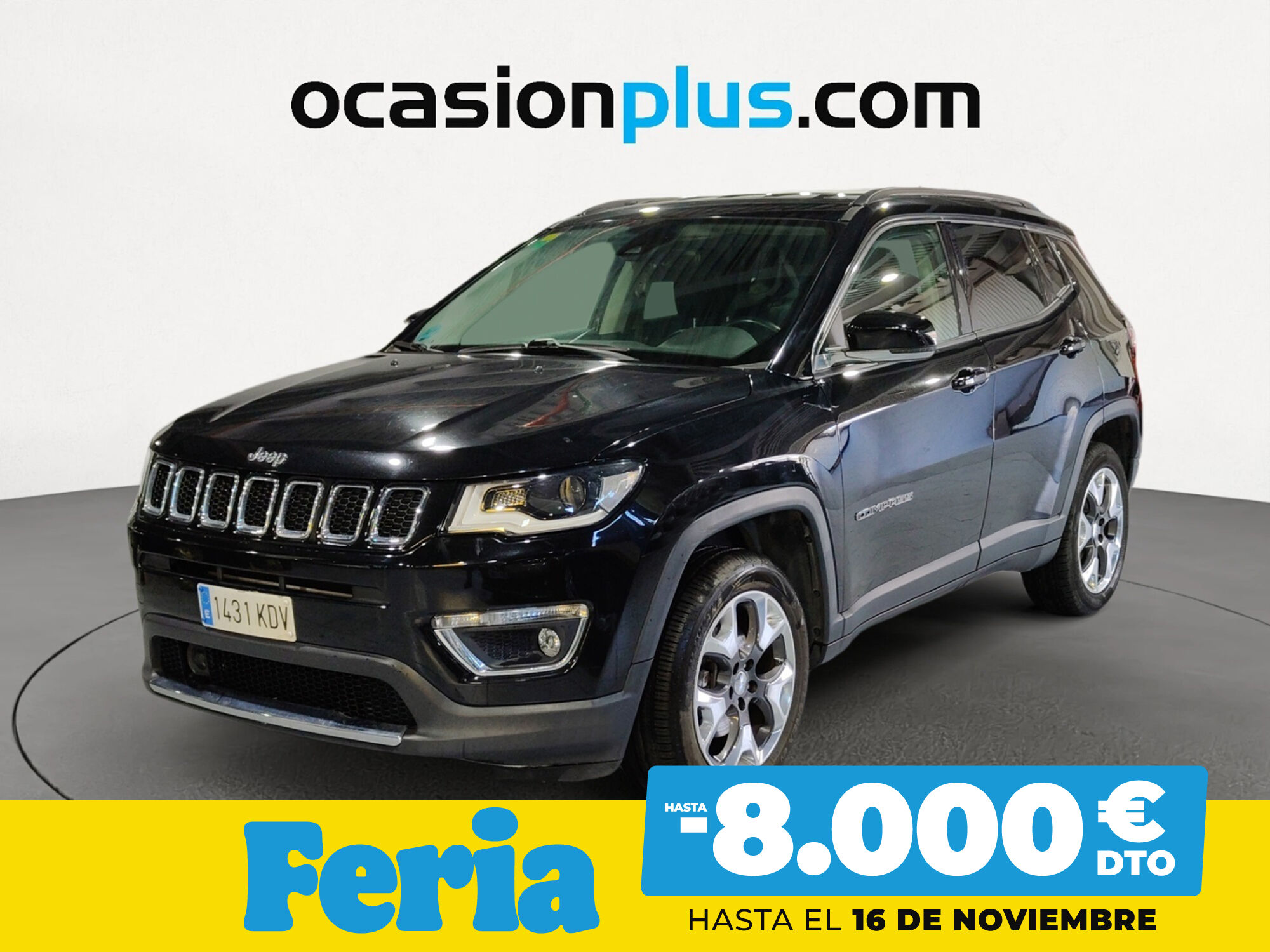 JEEP Compass (2.0 Multijet Limited 4x4 AD Auto 103 kW (140 CV)) en Madrid