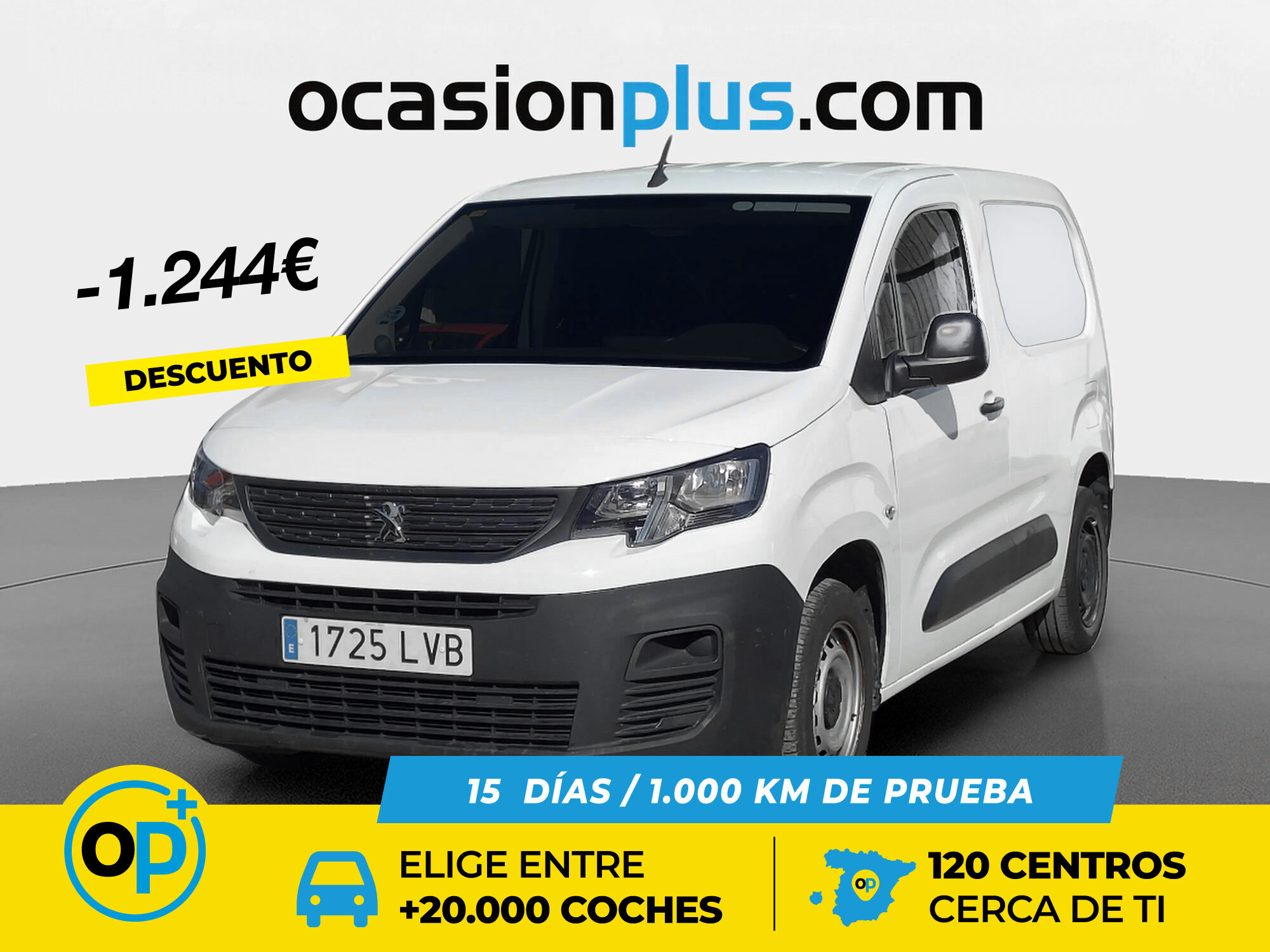 PEUGEOT Partner (Furgon BlueHDi 100 Pro Standard 600kg 73 kW (98 CV)) en Ma
