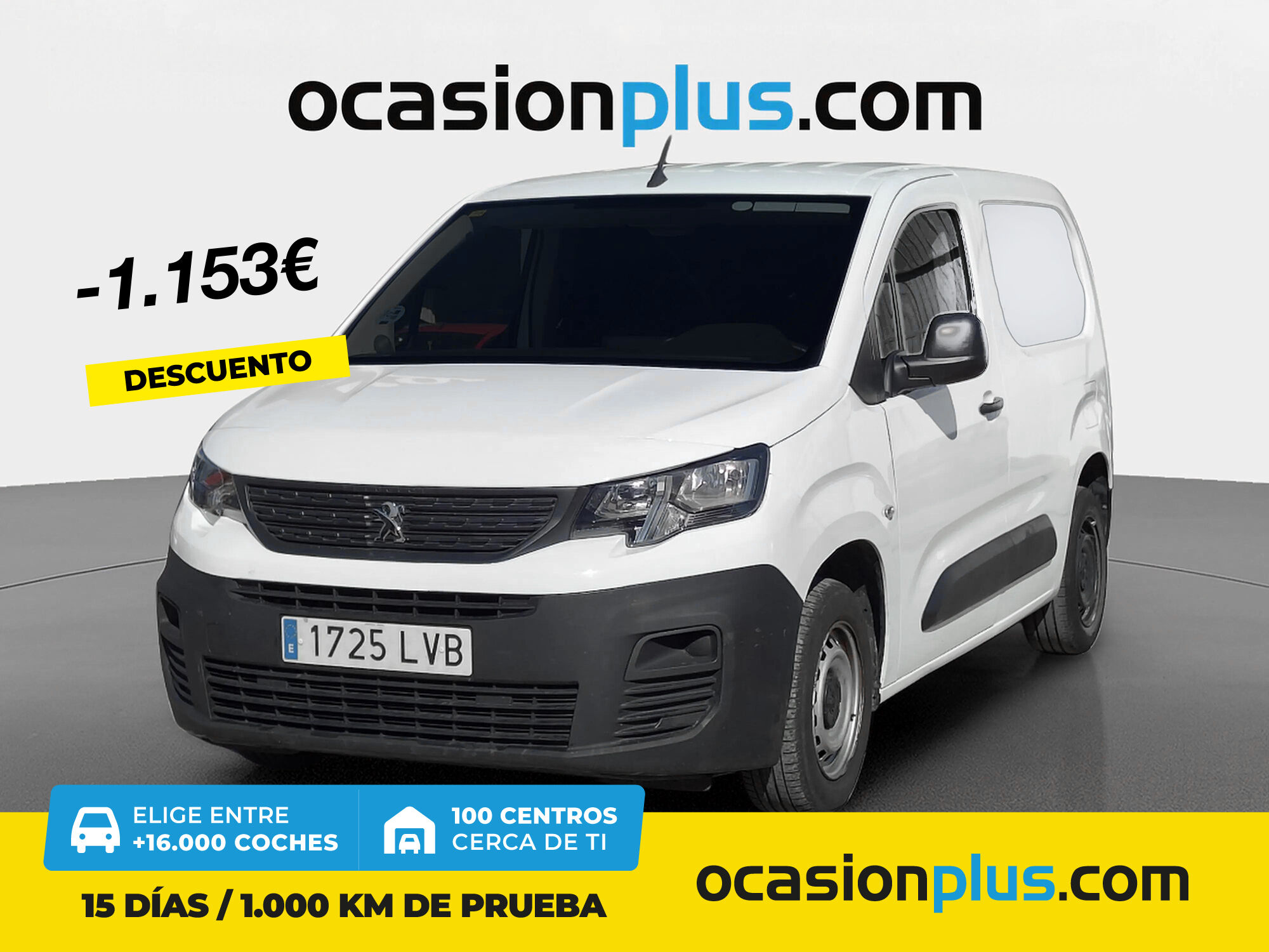 PEUGEOT Partner (Furgon BlueHDi 100 Pro Standard 600kg 73 kW (98 CV)) en Ma