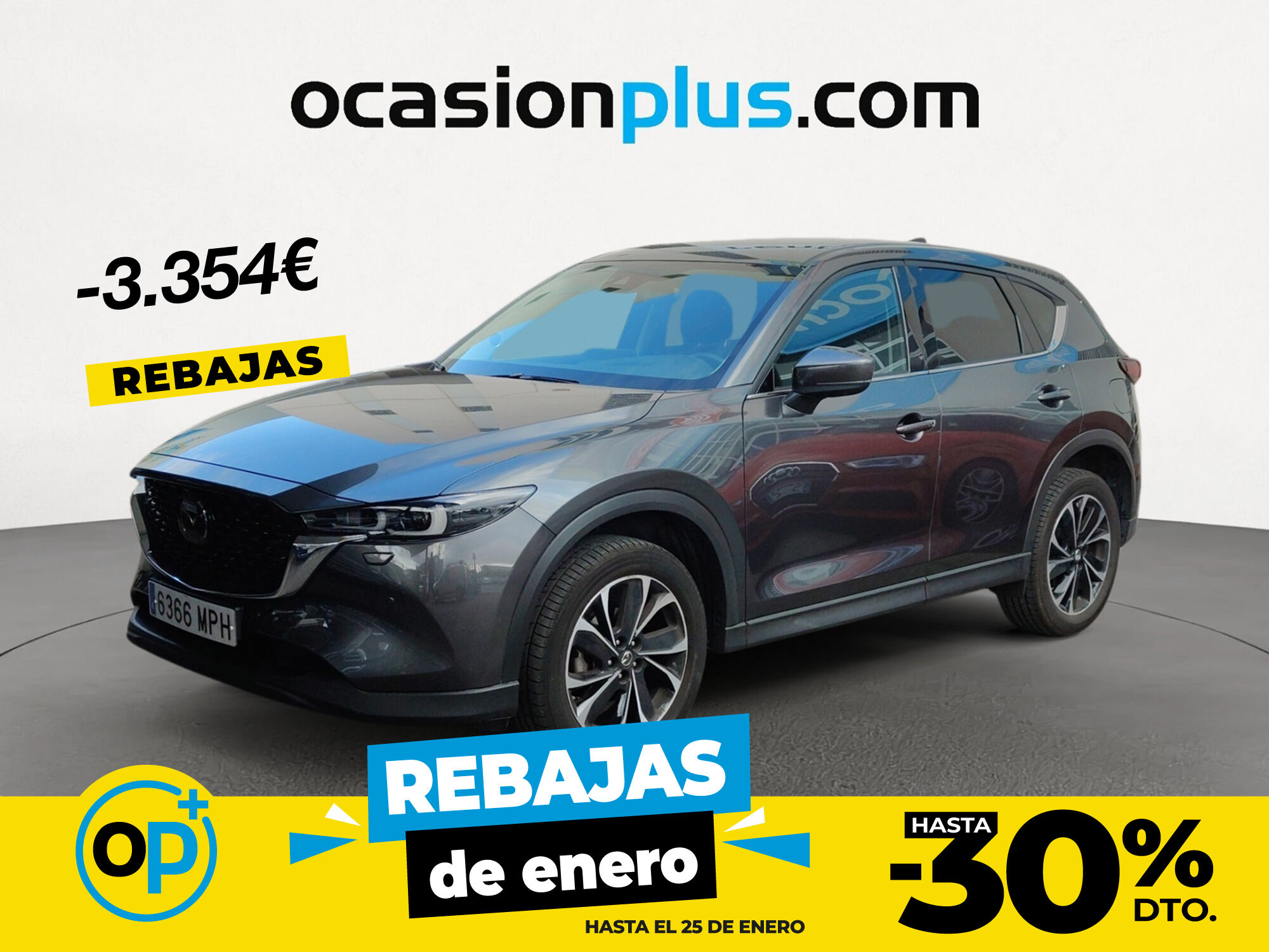 MAZDA CX-5 (2.0 E-SKYACTIV-G MHEV Exclusive-Line AT 121 kW (165 CV)) en Mad