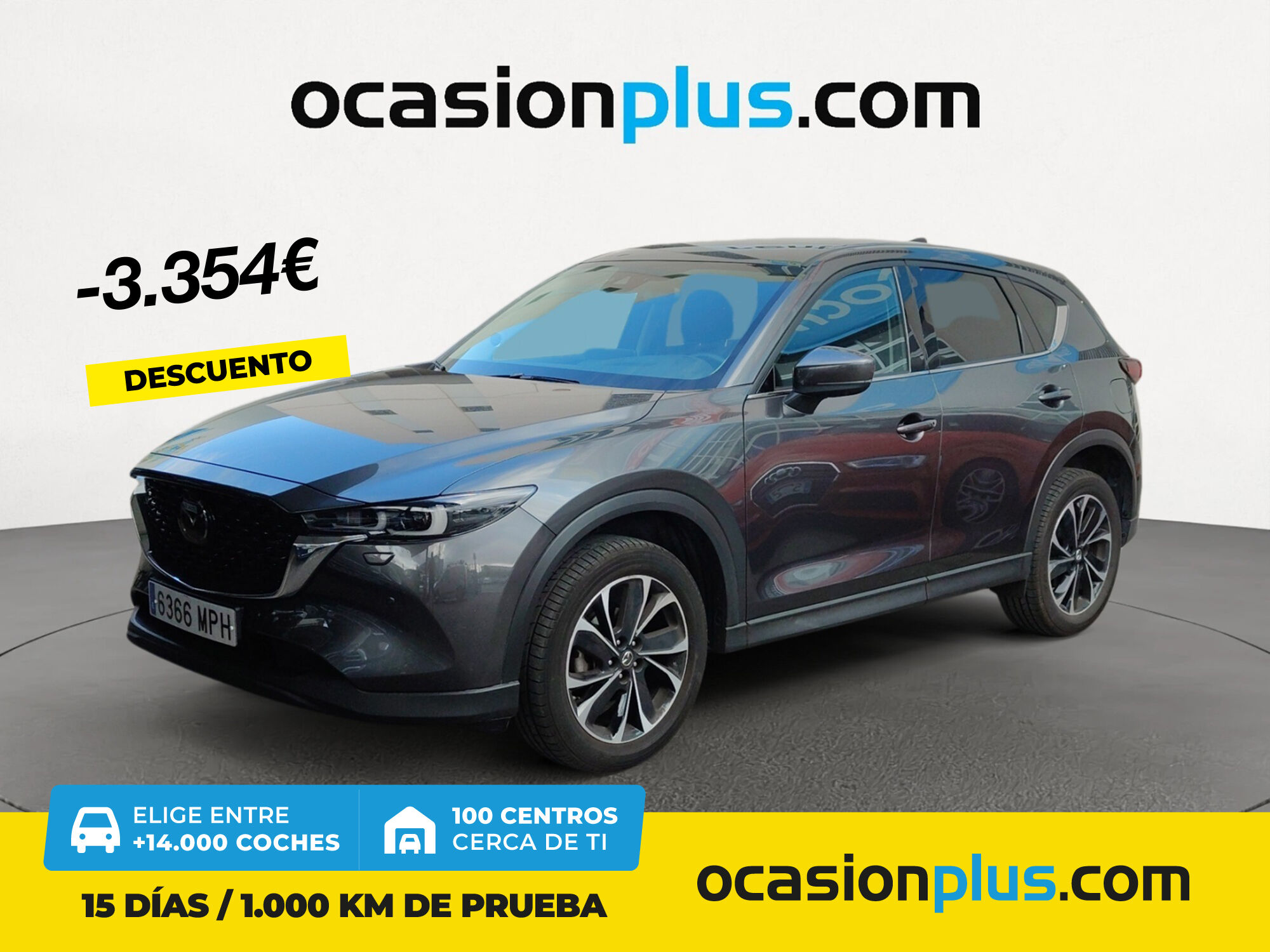 MAZDA CX-5 (2.0 E-SKYACTIV-G MHEV Exclusive-Line AT 121 kW (165 CV)) en Mad