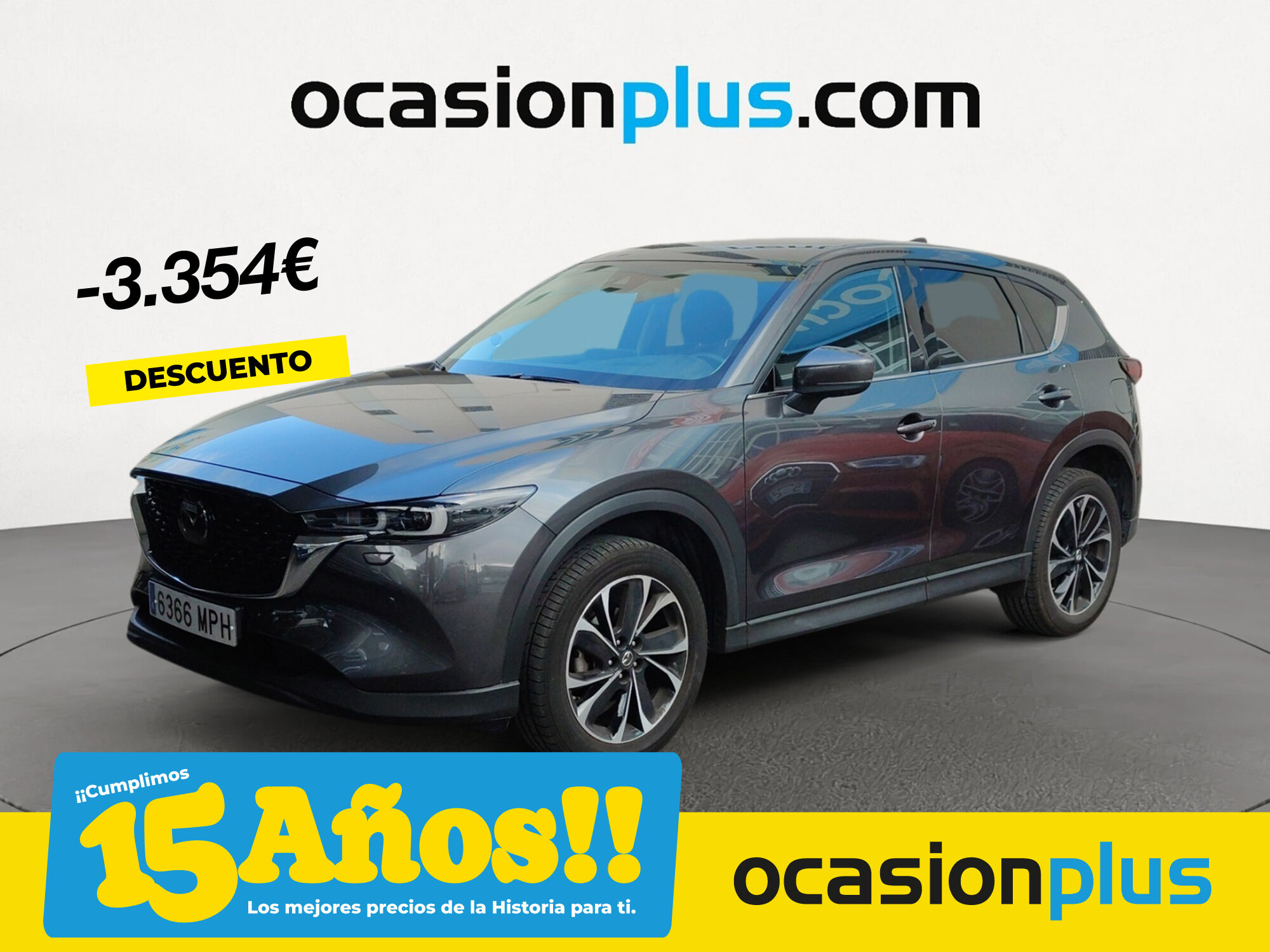 MAZDA CX-5 (2.0 E-SKYACTIV-G MHEV Exclusive-Line AT 121 kW (165 CV)) en Mad