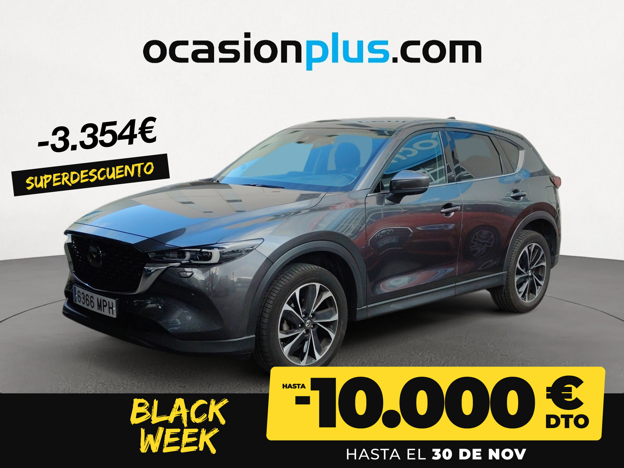 MAZDA CX-5 (2.0 E-SKYACTIV-G MHEV Exclusive-Line AT 121 kW (165 CV)) en Mad