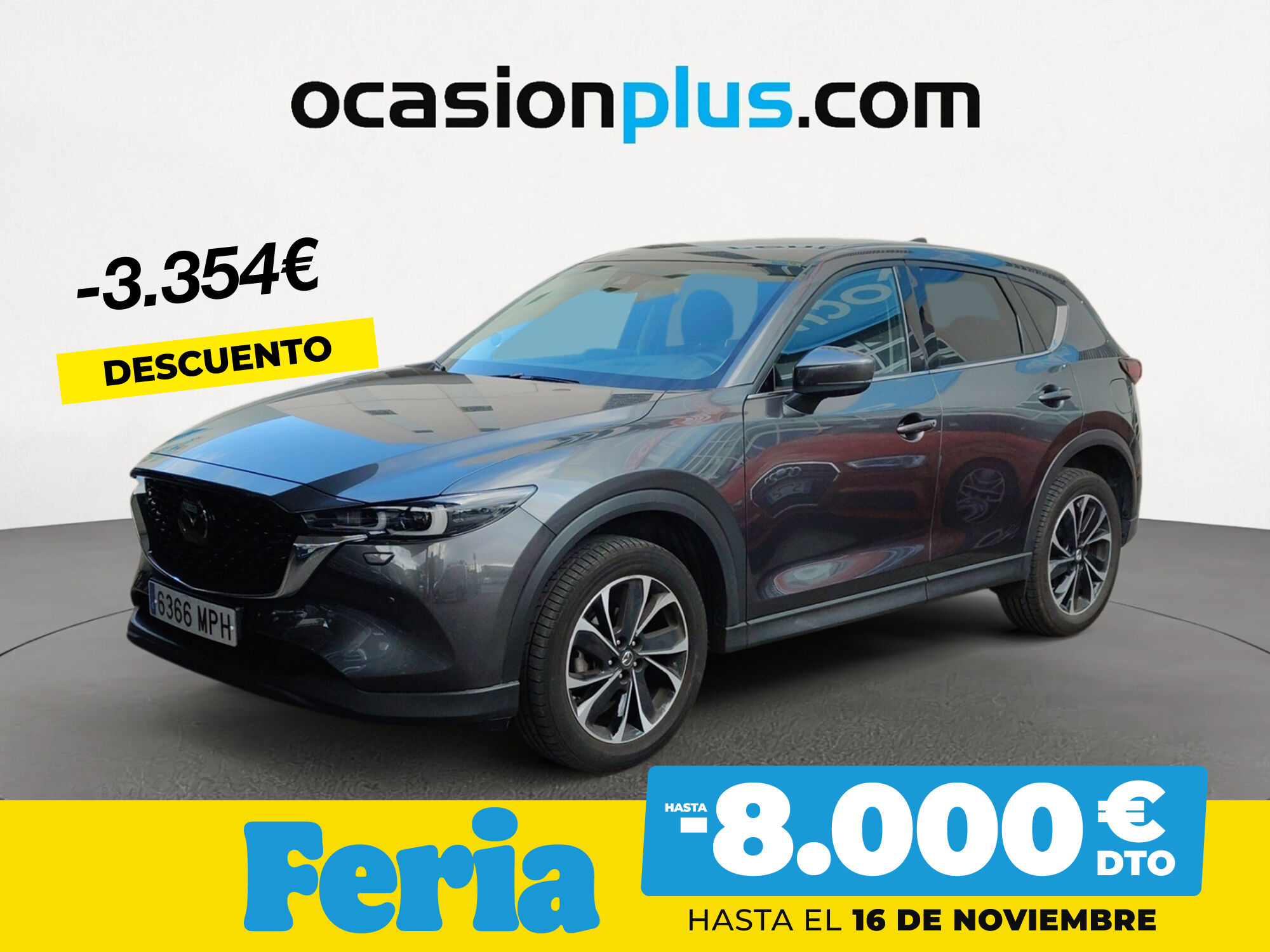 MAZDA CX-5 (2.0 E-SKYACTIV-G MHEV Exclusive-Line AT 121 kW (165 CV)) en Mad