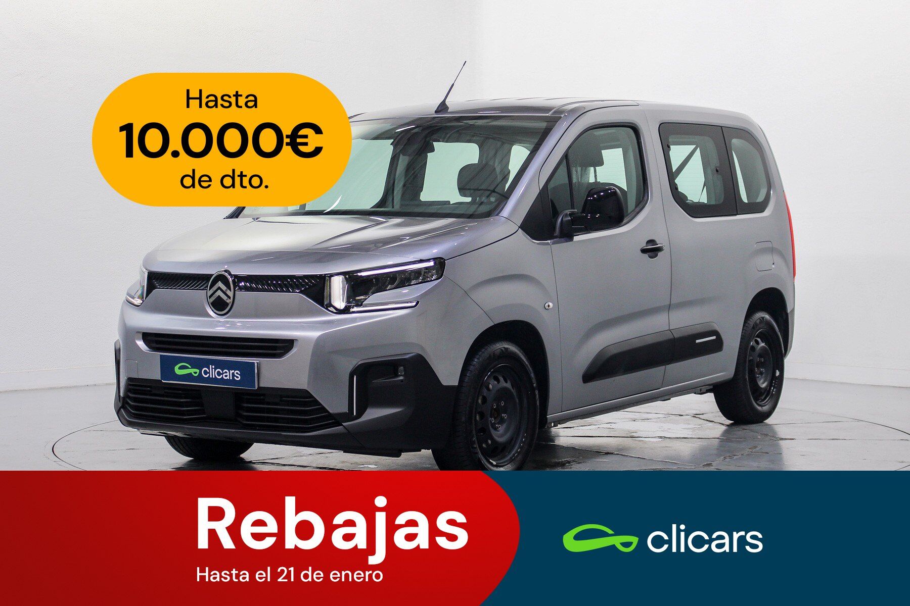 CITROEN Berlingo (Berlingo BlueHDi S&S Talla M Plus 100) en Madrid