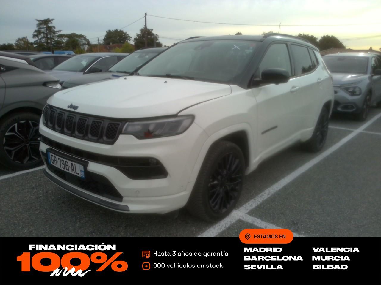 JEEP Compass (4Xe 1.3 PHEV 177kW (240CV) S AT AWD) en Madrid