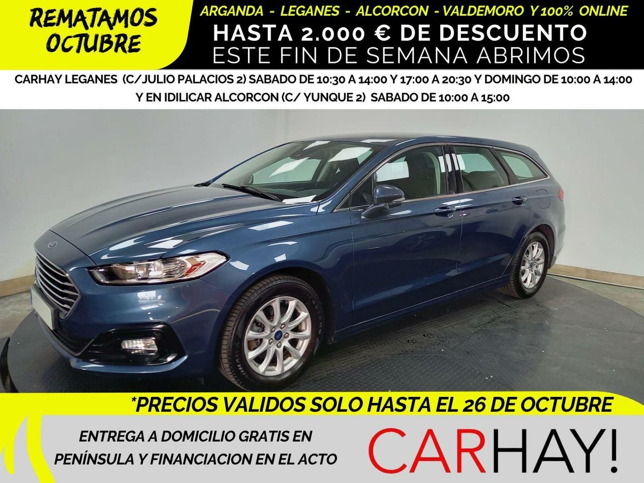 FORD Mondeo (2.0 TDCi 110kW PowerShift Trend) en Madrid