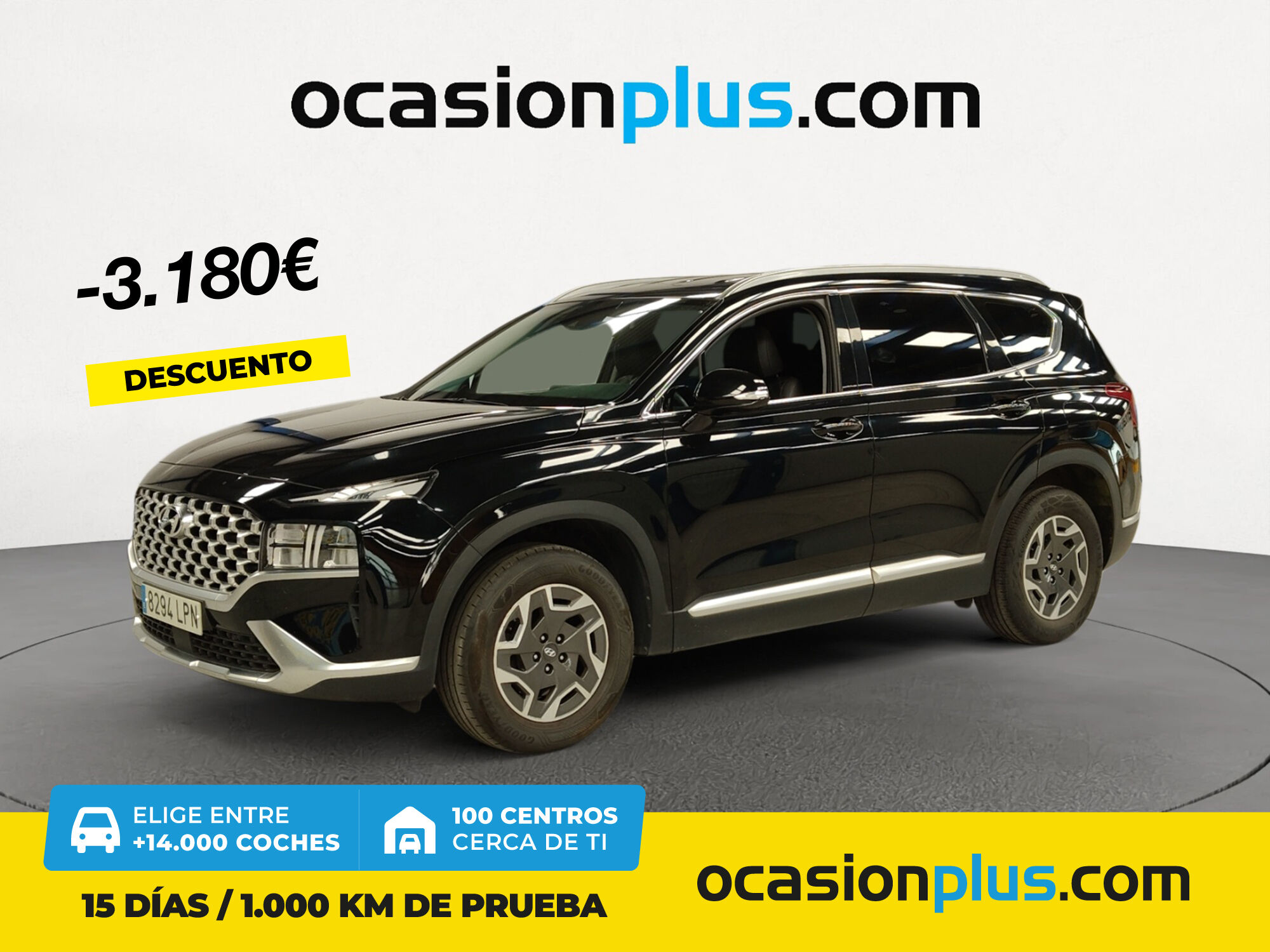 HYUNDAI Santa Fe (1.6 TGDi HEV Maxx 4x2 Auto 169 kW (230 CV)) en Madrid